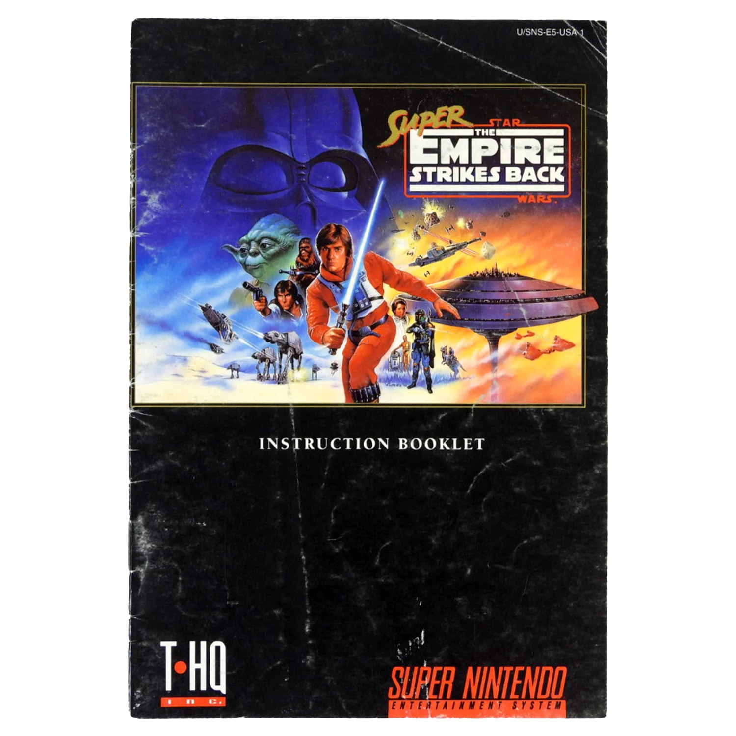 Super Star Wars Empire Strikes Back [THQ] [Manual] (Super Nintendo / SNES) - Image 3