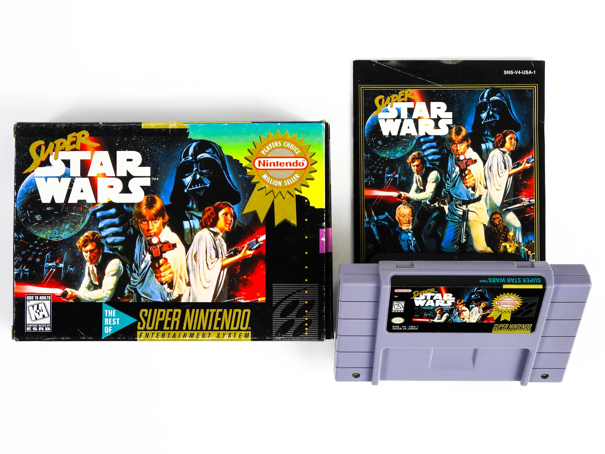 Super Star Wars [Player's Choice] (Super Nintendo / SNES) - Image 3