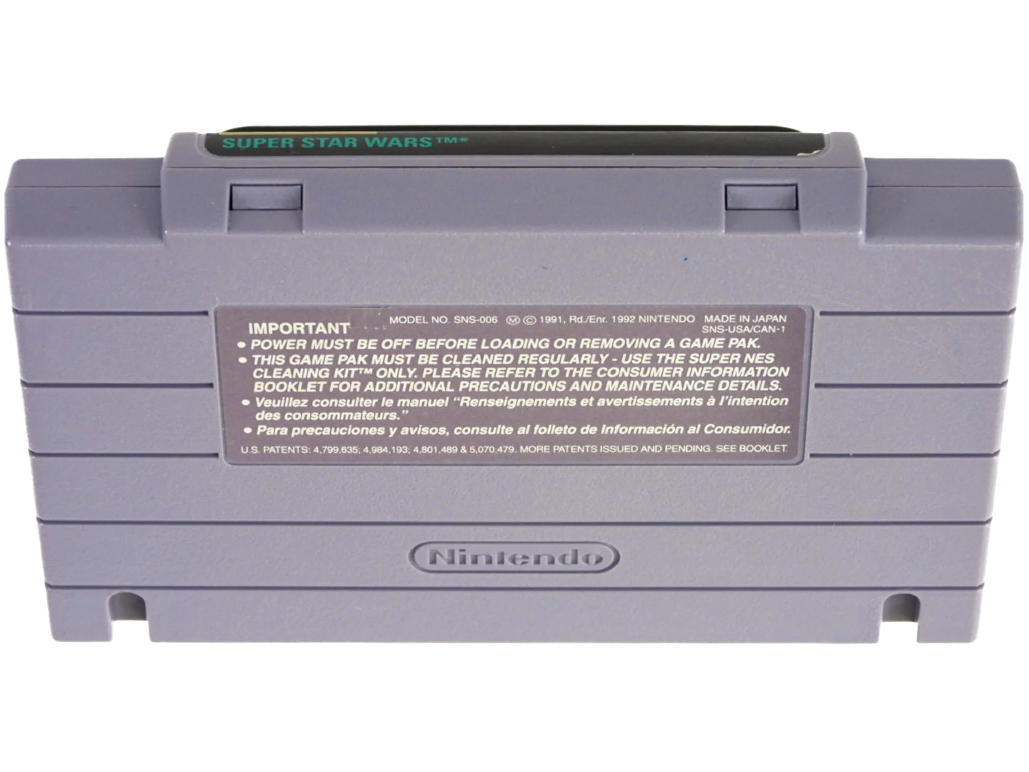 Super Star Wars [Player's Choice] (Super Nintendo / SNES) - Image 5