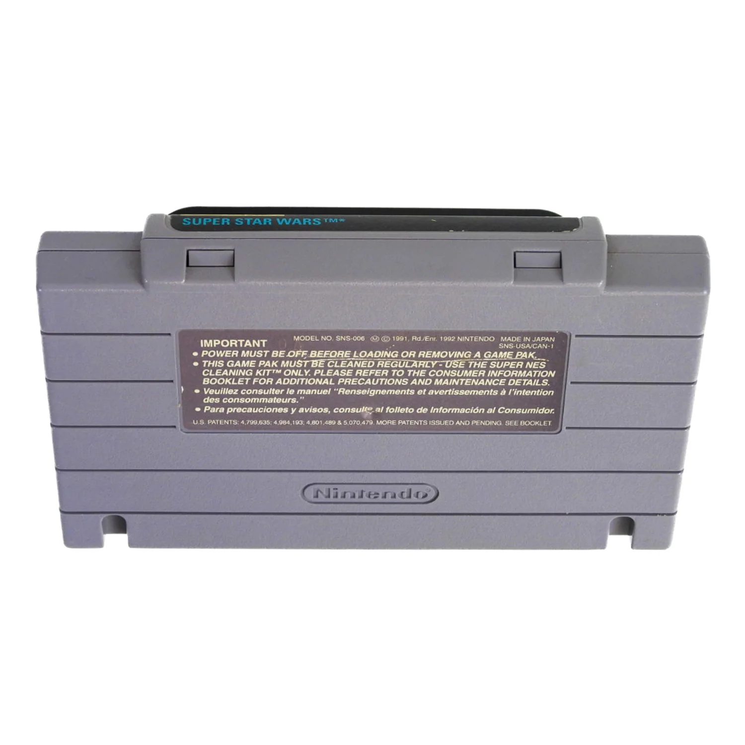 Super Star Wars [Player's Choice] (Super Nintendo / SNES) - Image 7
