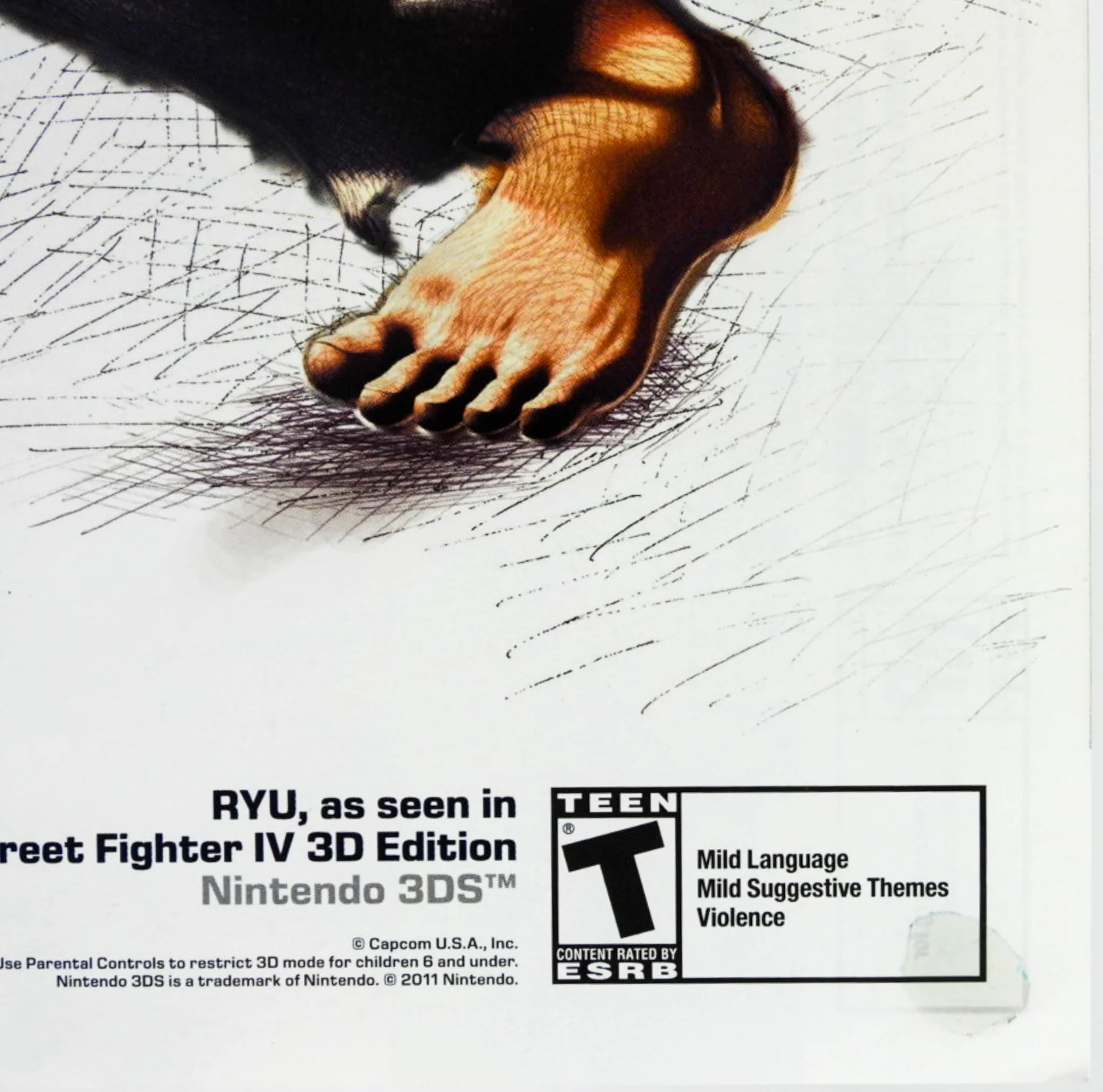 Super Street Fighter IV 3D Edition And Sonic Generations [Nintendo Power] [Poster] (Nintendo 3DS) - Image 4