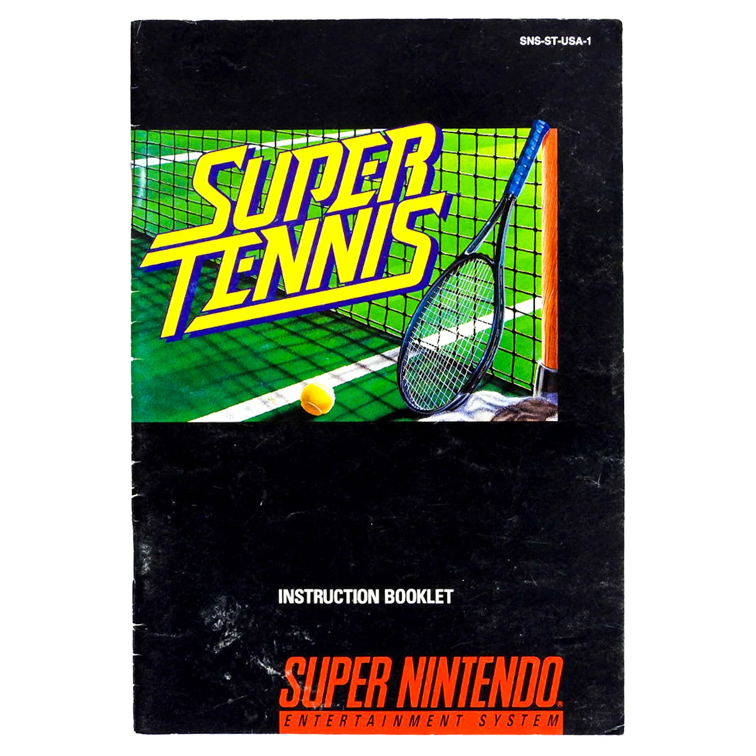 Super Tennis [Manual] (Super Nintendo / SNES) - Image 3