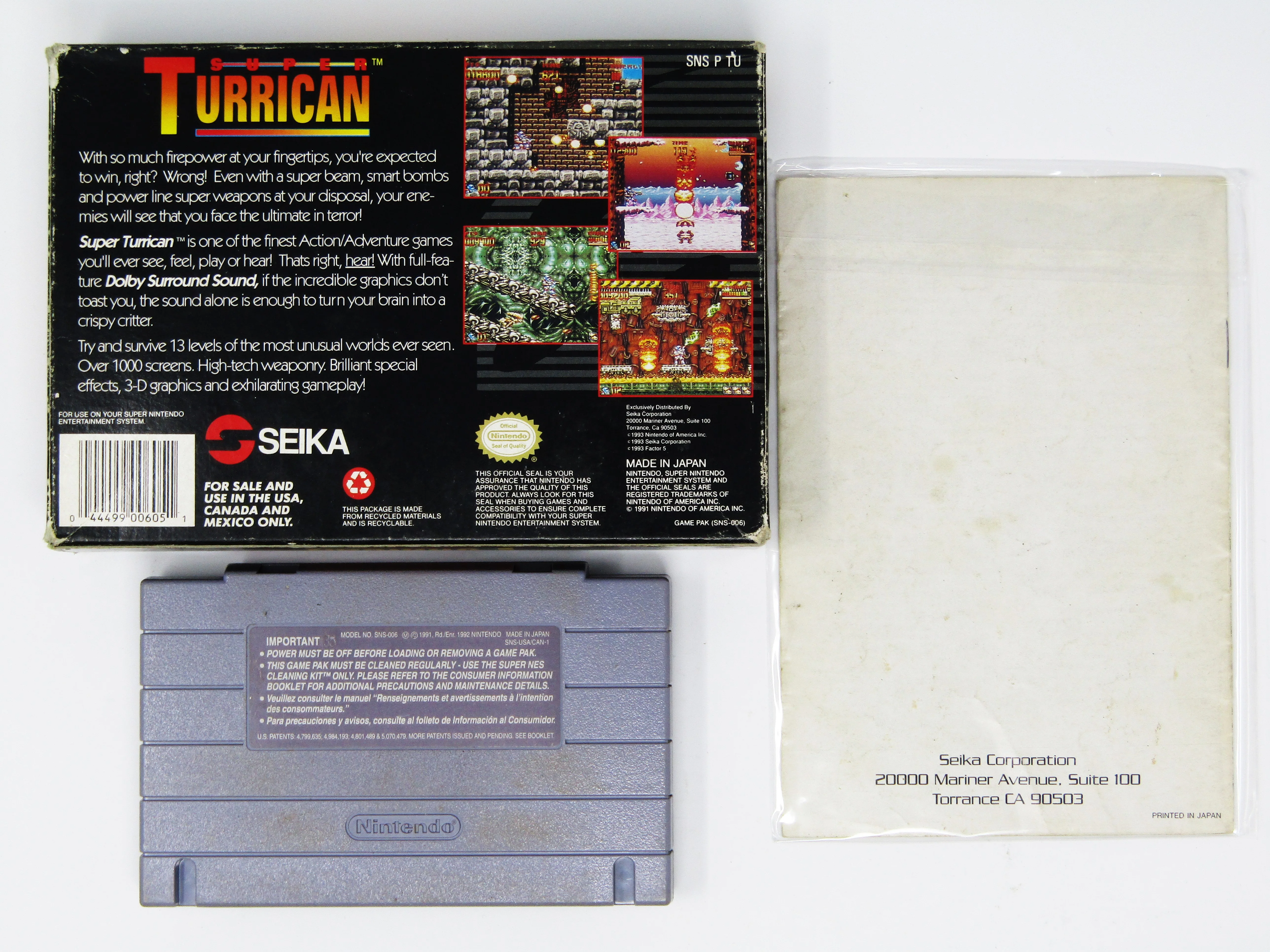 Super Turrican (Super Nintendo / SNES) - Image 2