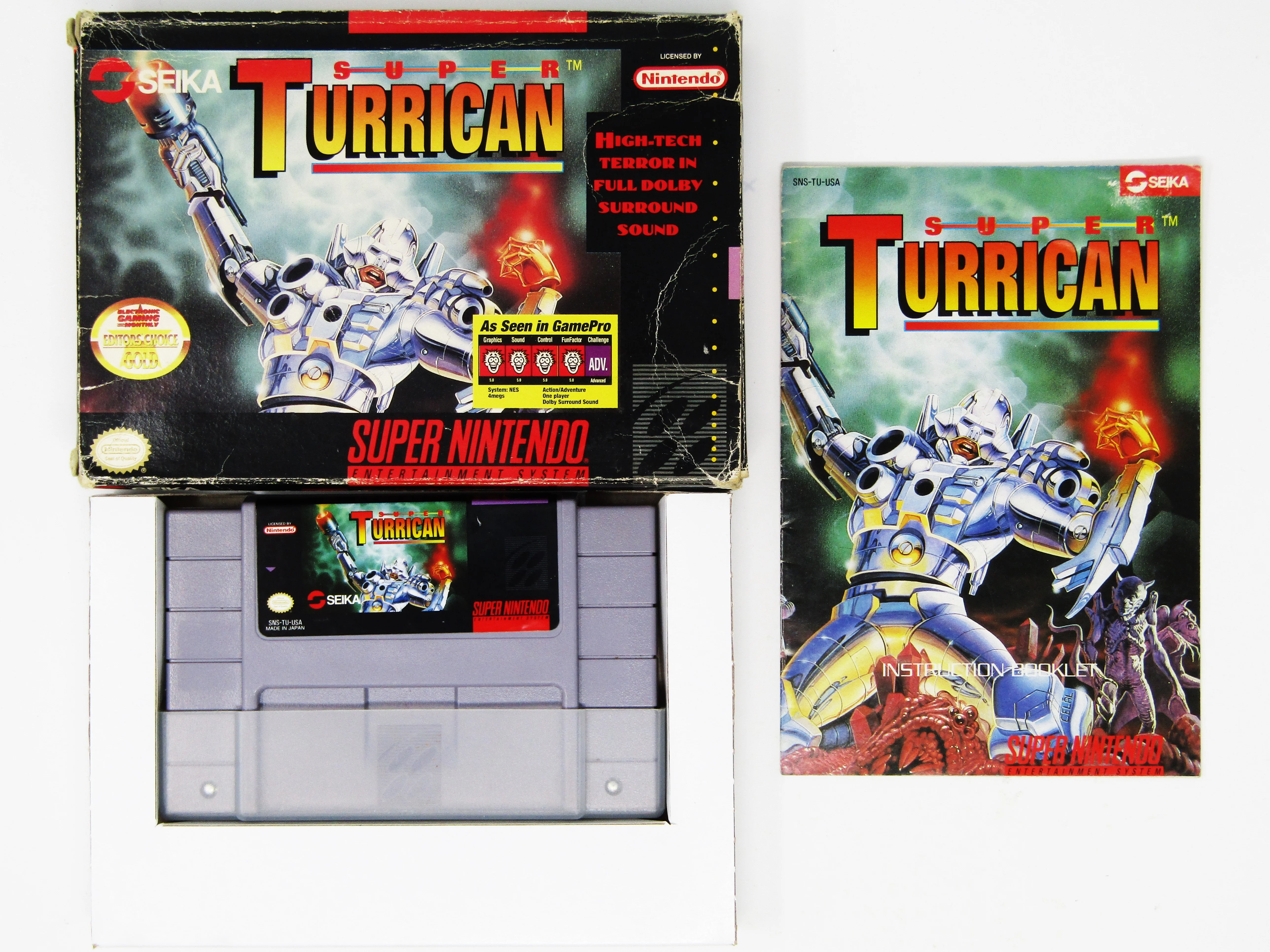 Super Turrican (Super Nintendo / SNES) - Image 4