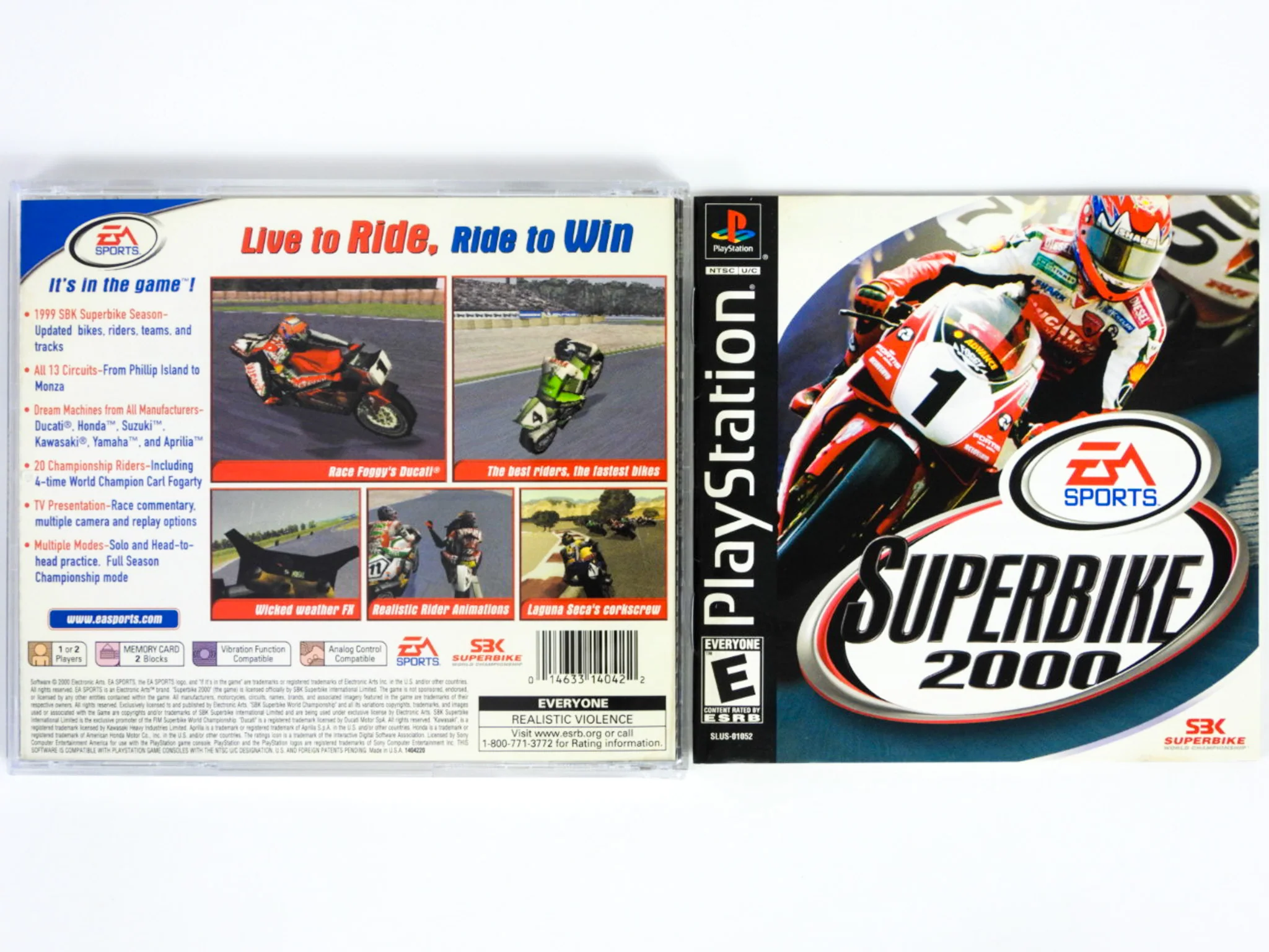 Superbike 2000 (PlayStation / PS1) - Image 2