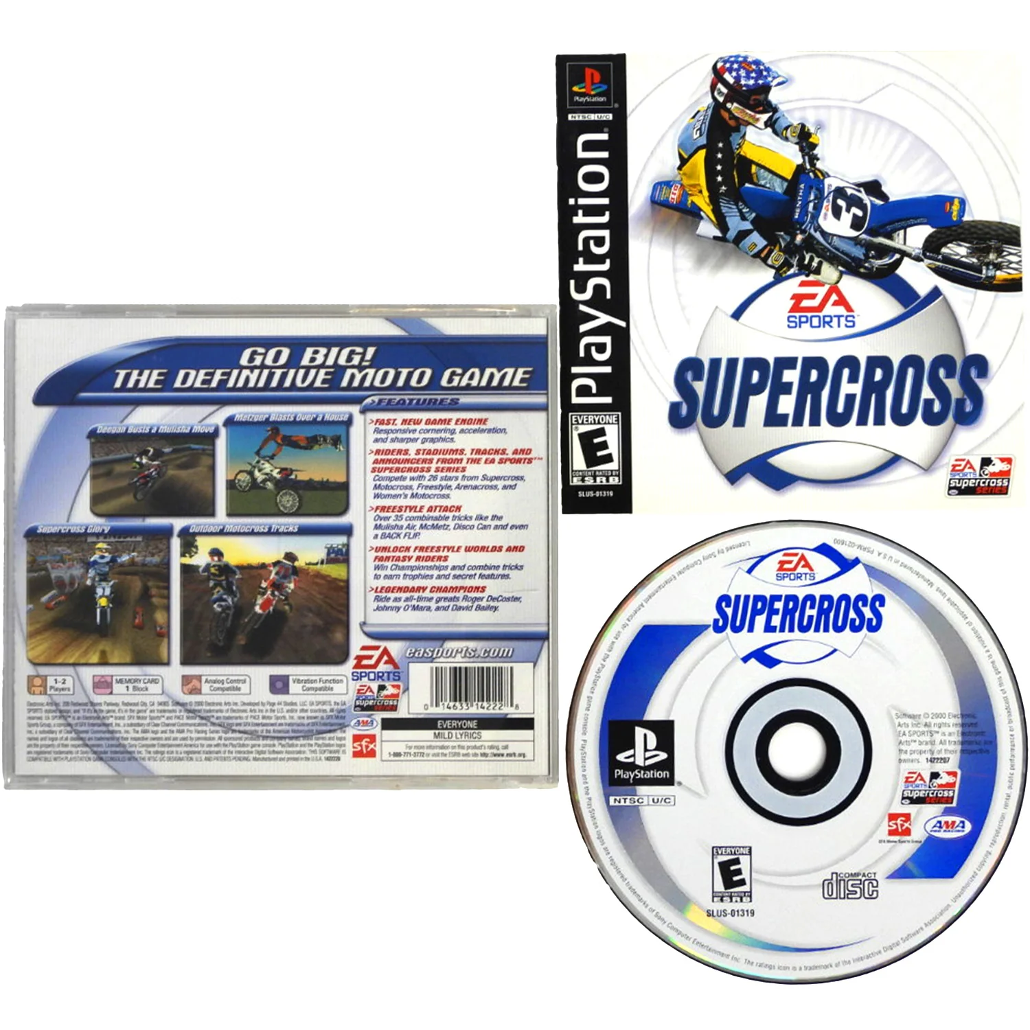 Supercross (PlayStation / PS1)