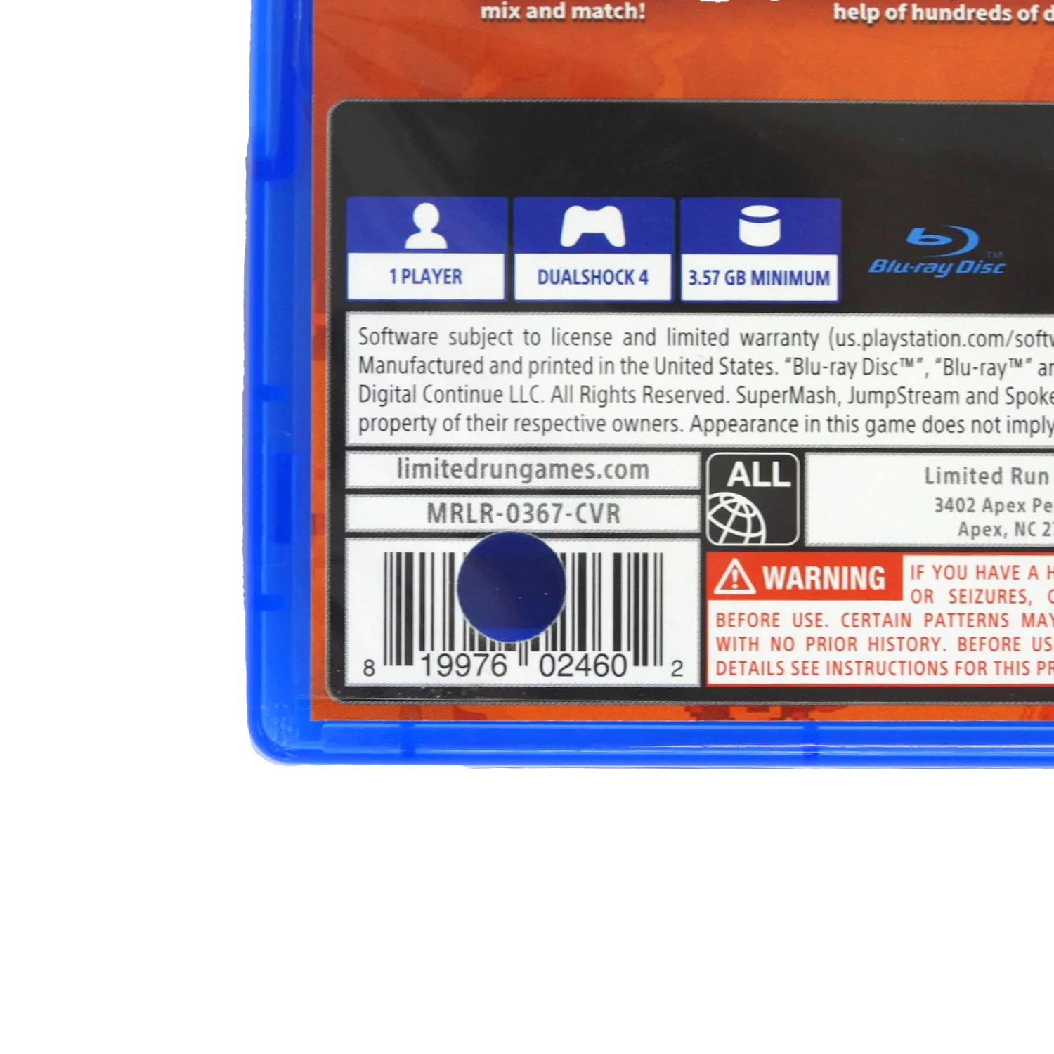 Supermash [Limited Run Games] (PlayStation 4 / PS4) - Image 2