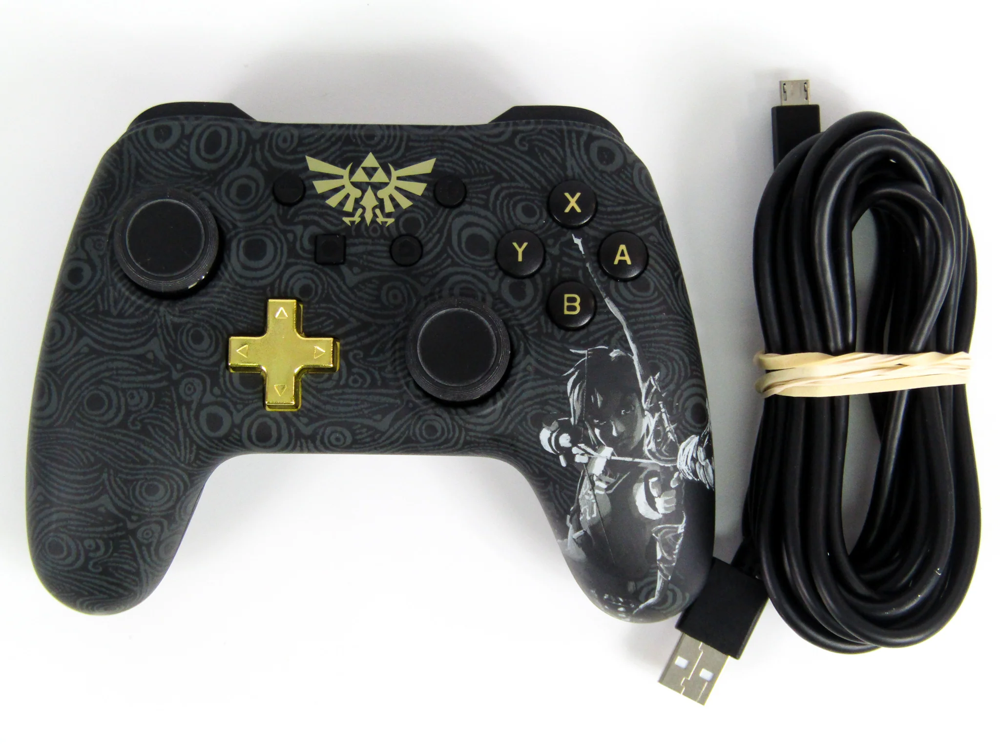 Switch Wired Controller Plus - Zelda: Breath of The Wild [PowerA] (Nintendo Switch) - Image 3