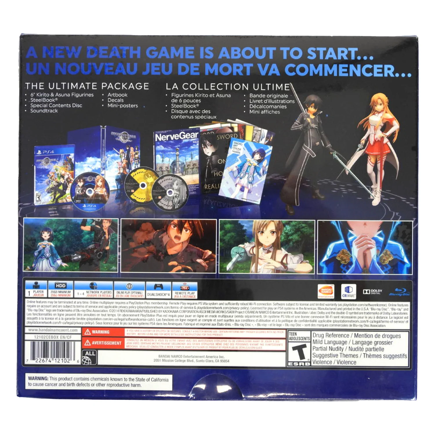 Sword Art Online: Hollow Realization [Collector's Edition] (PlayStation 4 / PS4) - Image 2