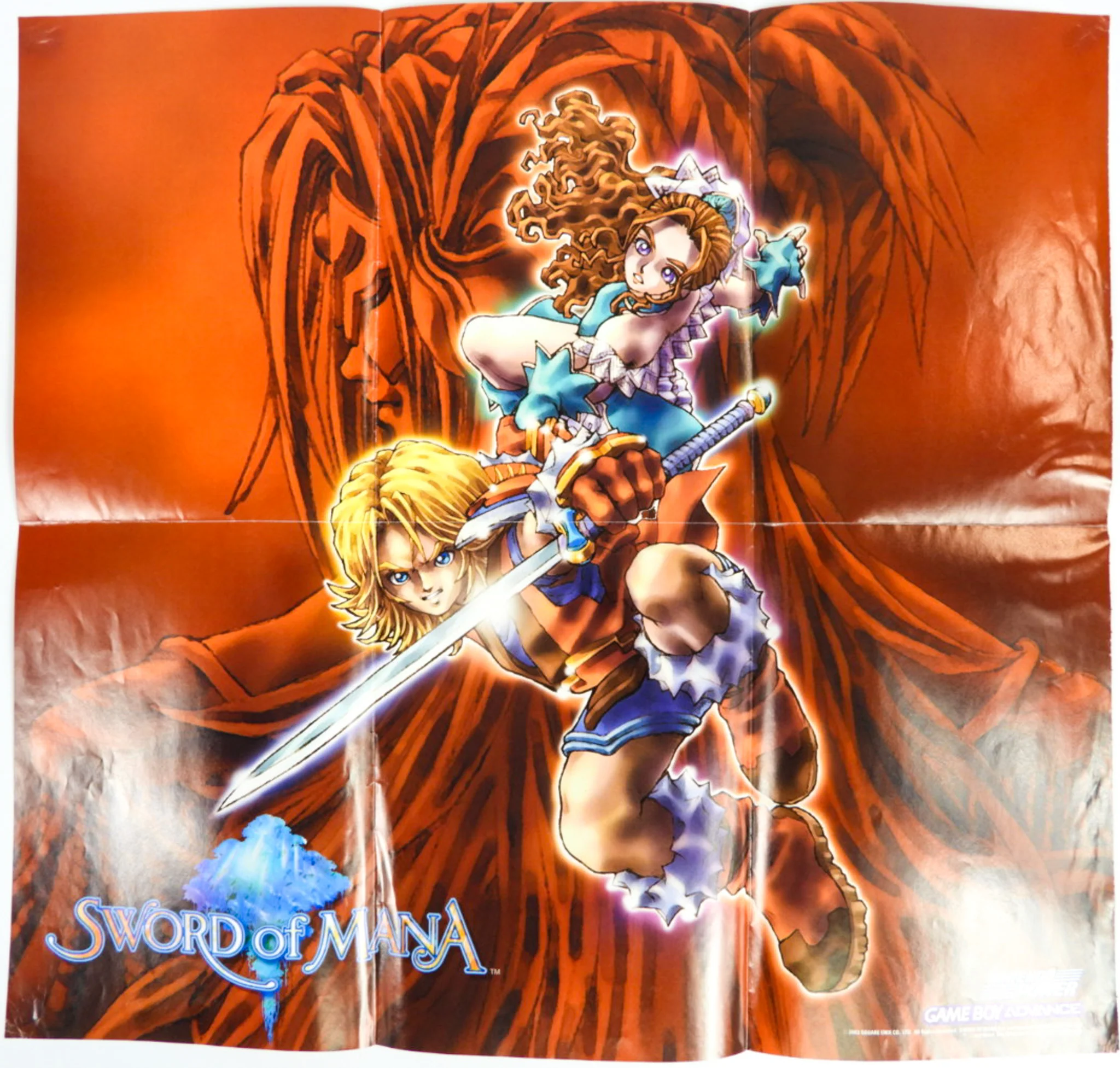 Sword Of Mana [Nintendo Power] [Poster] (Nintendo Game Boy Advance / GBA)