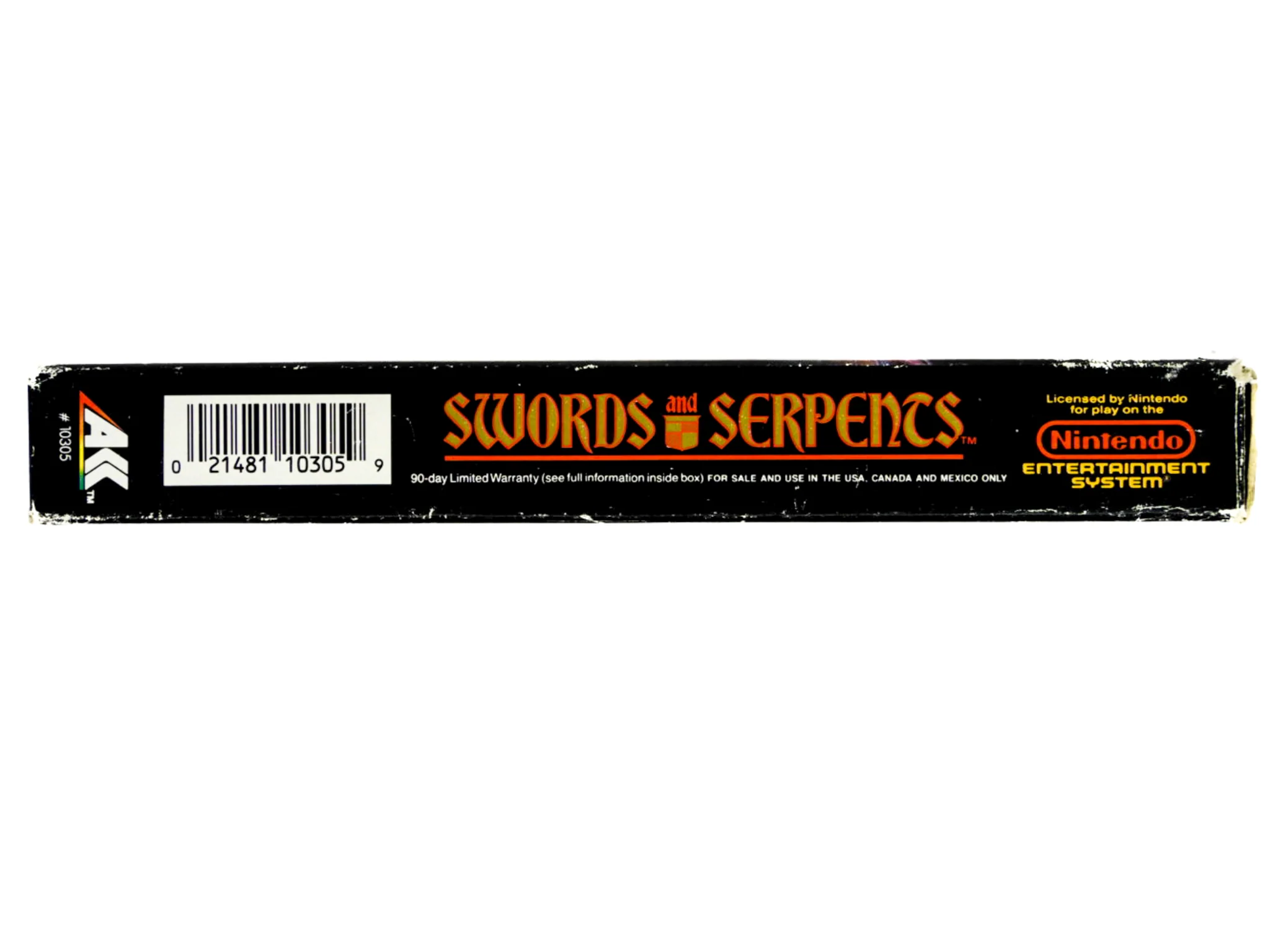 Swords And Serpents (Nintendo / NES) - Image 4