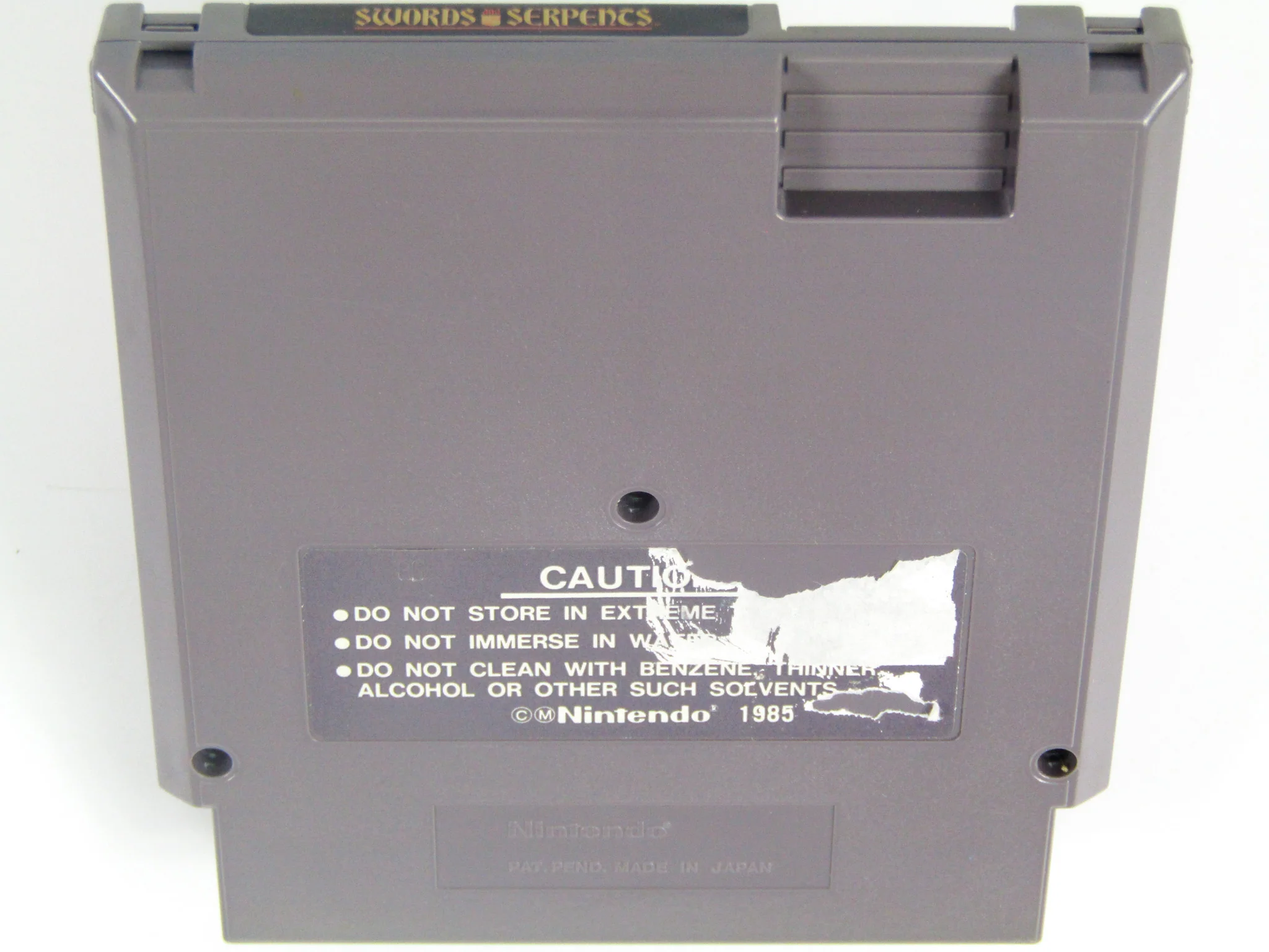 Swords And Serpents (Nintendo / NES) - Image 7