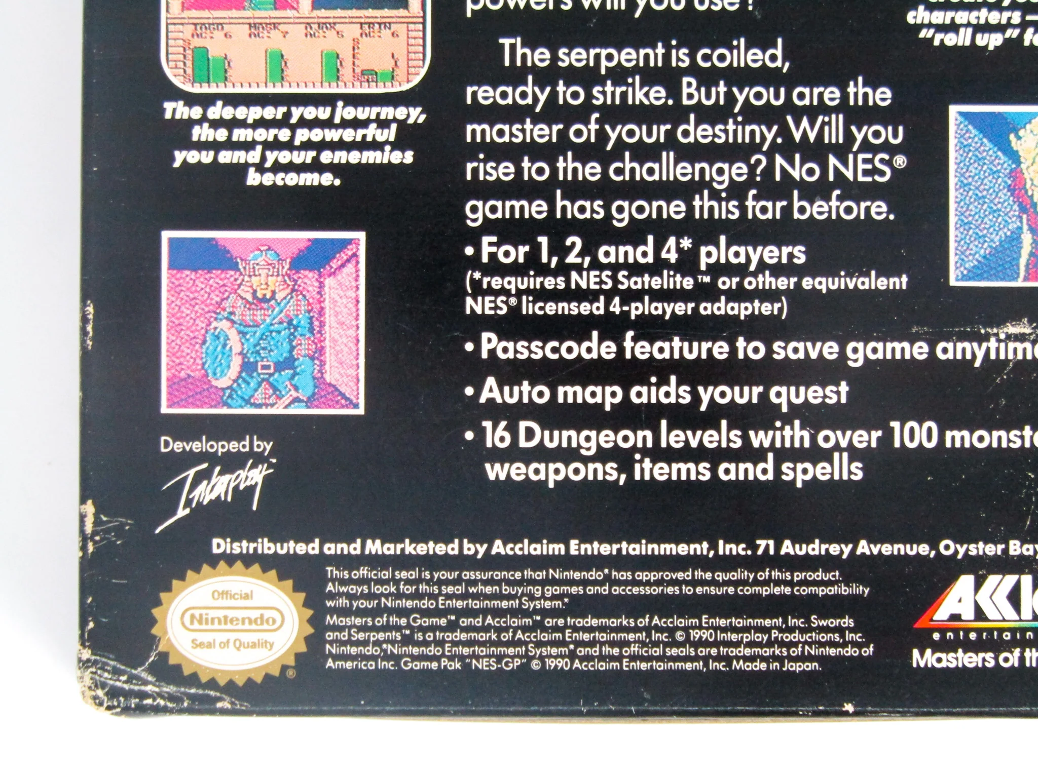 Swords And Serpents (Nintendo / NES) - Image 9