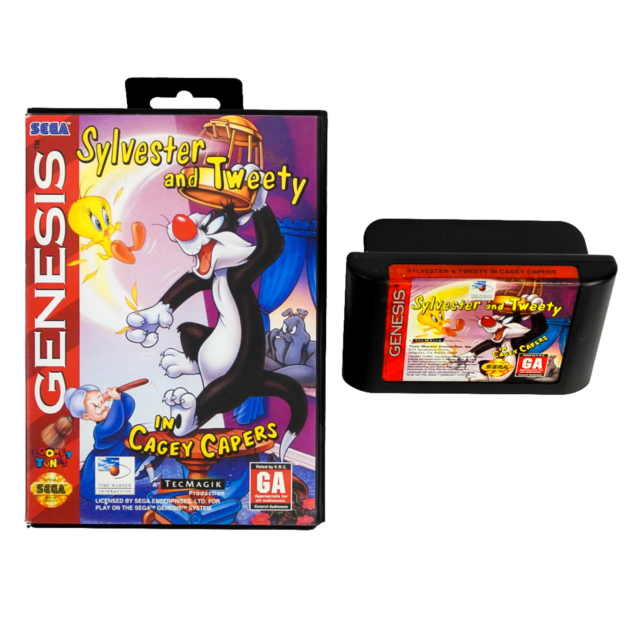 Sylvester And Tweety In Cagey Capers (Sega Genesis) - Image 4
