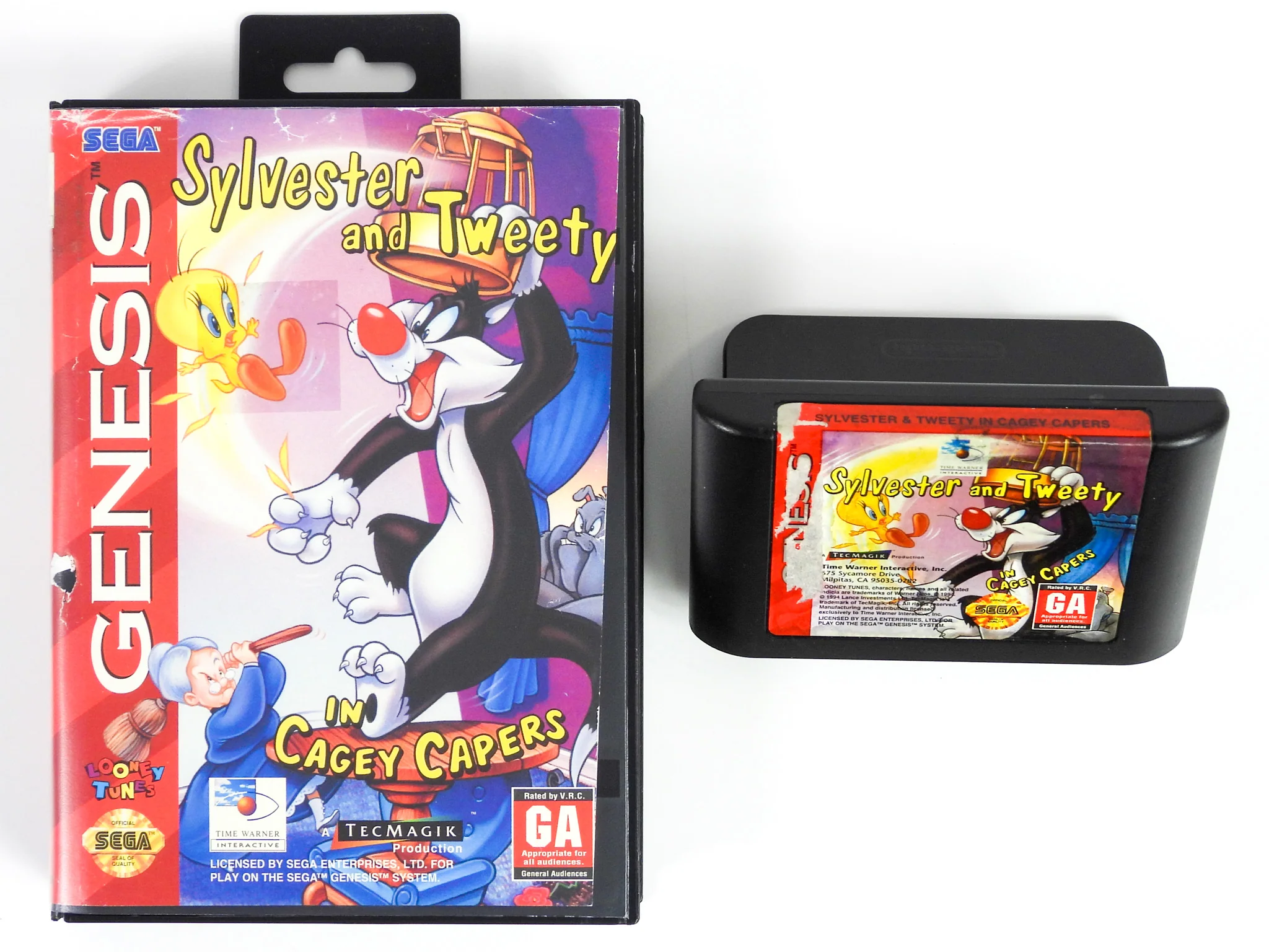 Sylvester And Tweety In Cagey Capers (Sega Genesis) - Image 5