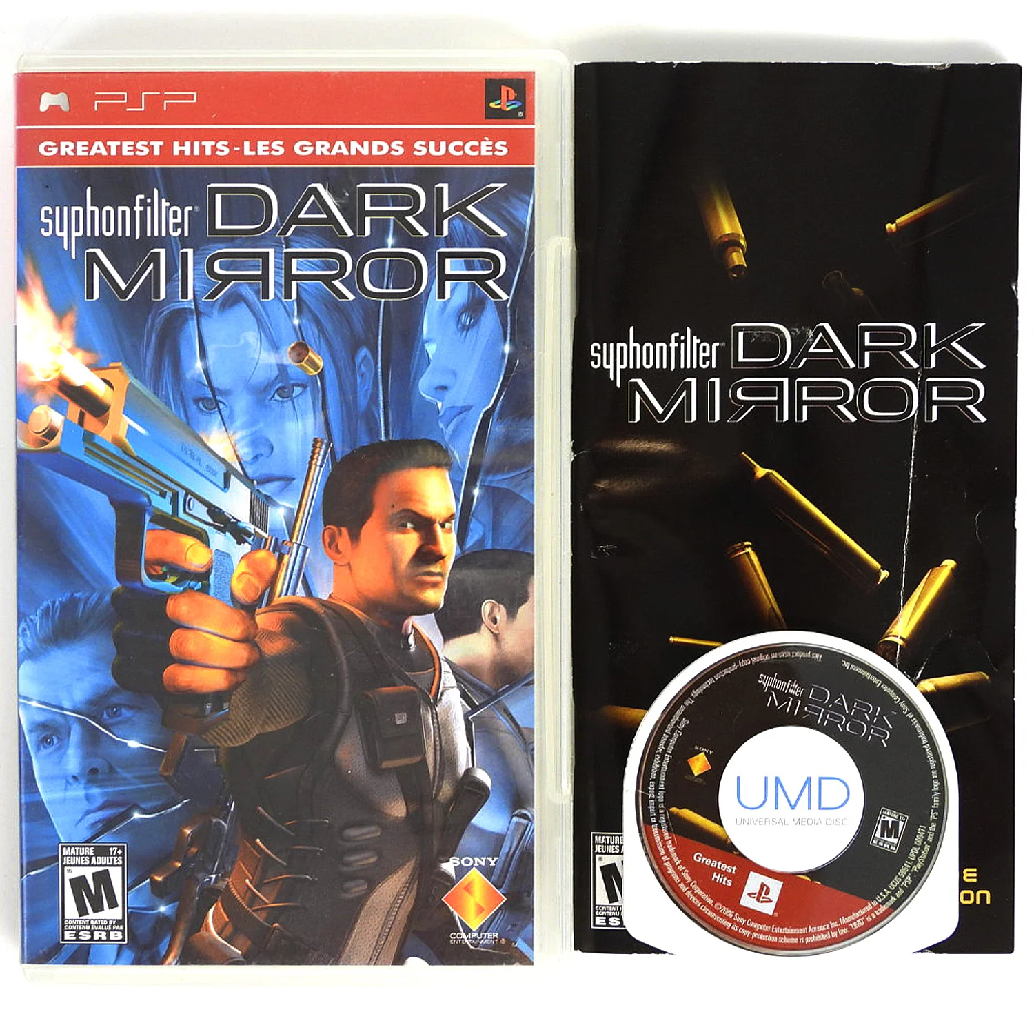 Syphon Filter Dark Mirror [Greatest Hits] (PlayStation Portable / PSP) - Image 2