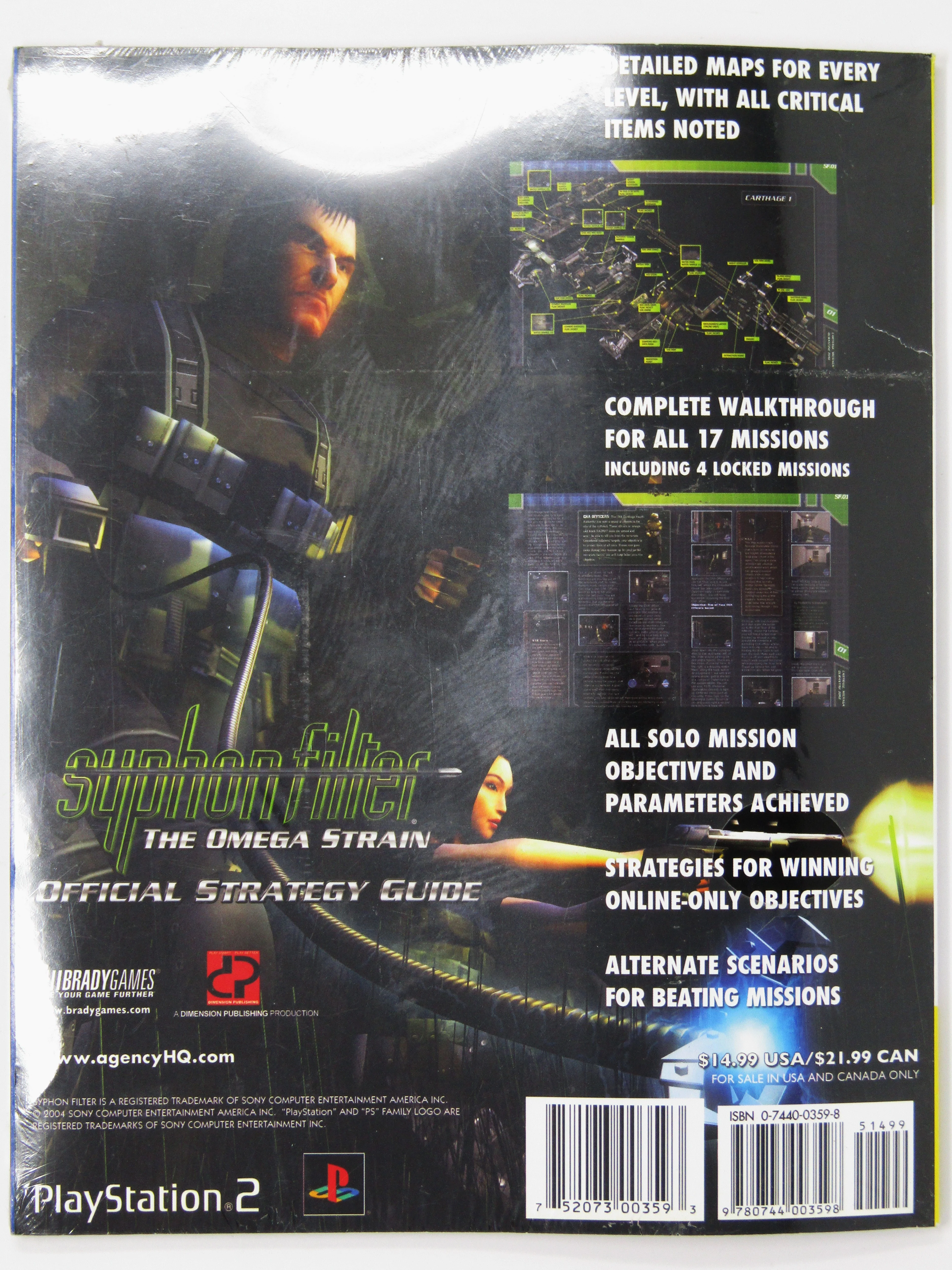 Syphon Filter The Omega Strain [BradyGames] (Game Guide) - Image 2