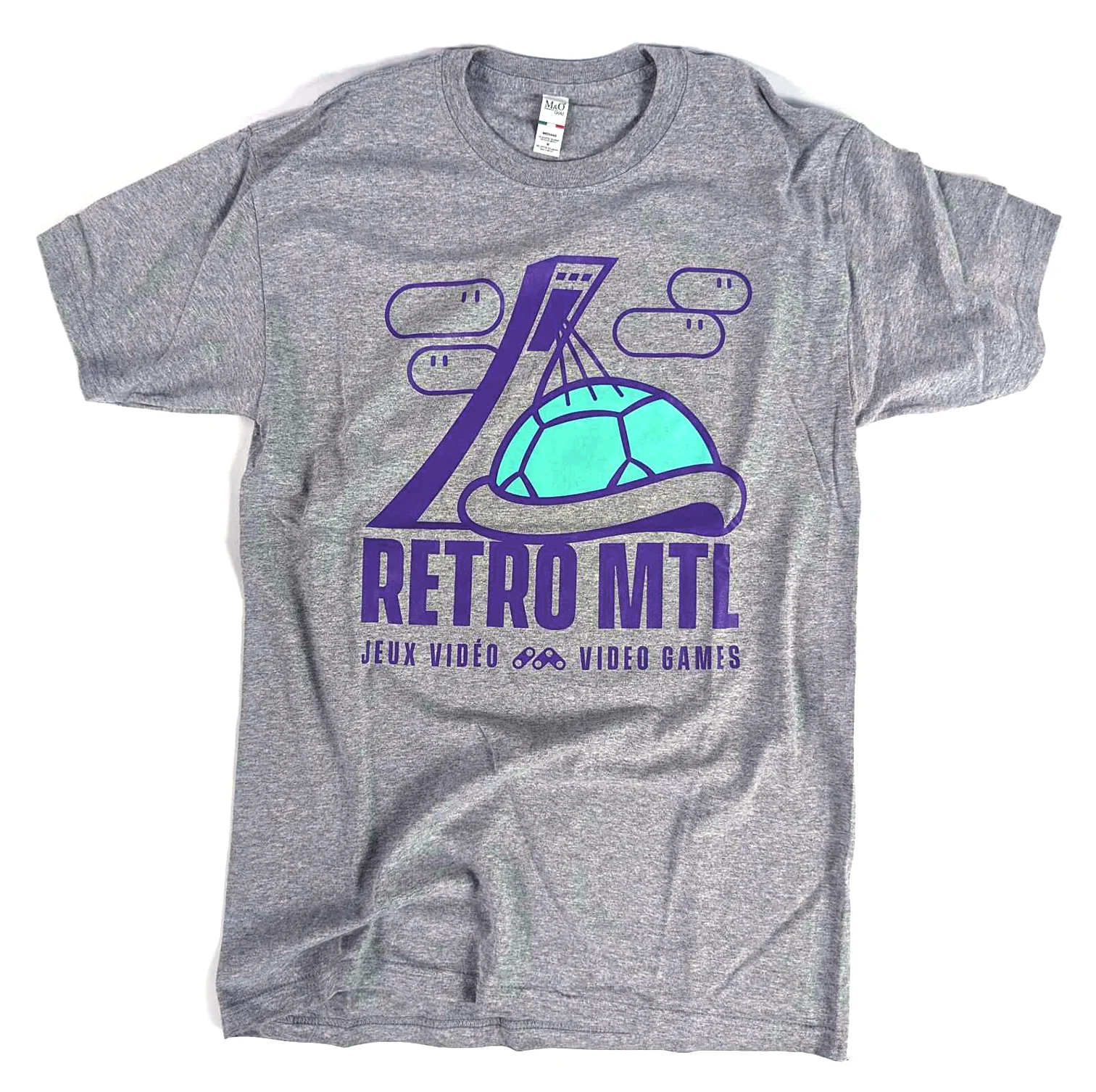 T-Shirt [Stade Carapace] Gris