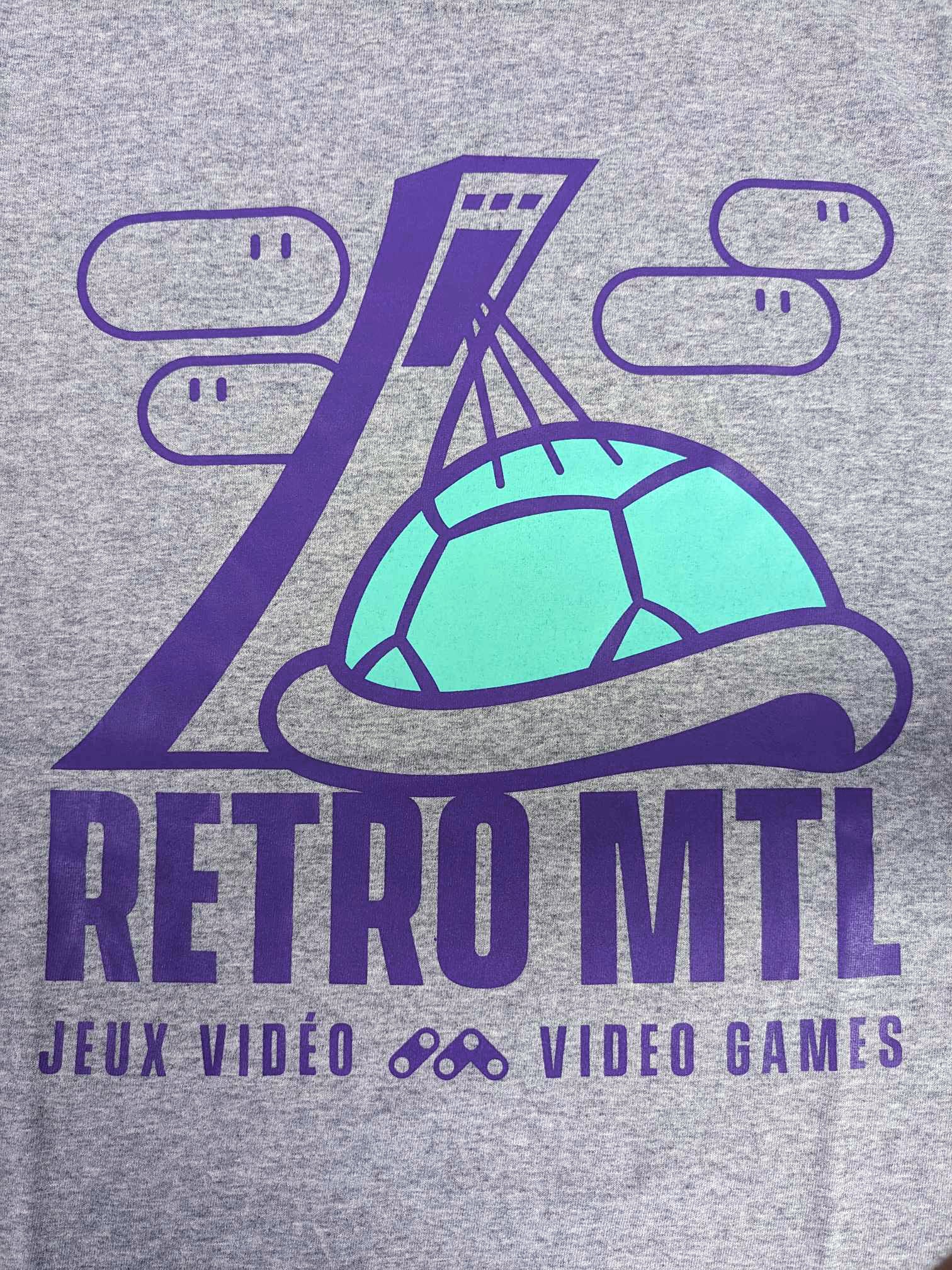 T-Shirt [Stade Carapace] Gris - Image 2