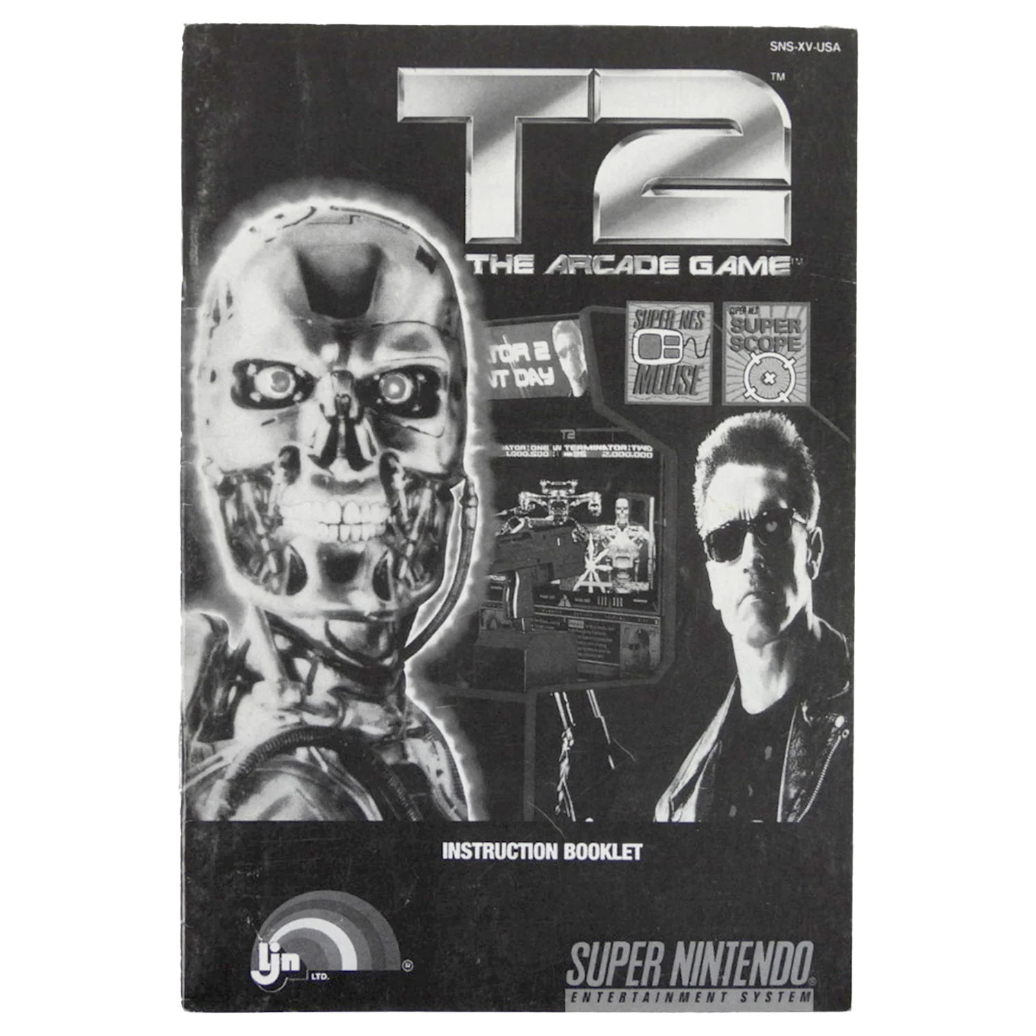 T2 The Arcade Game [Manual] (Super NIntendo / SNES) - Image 3