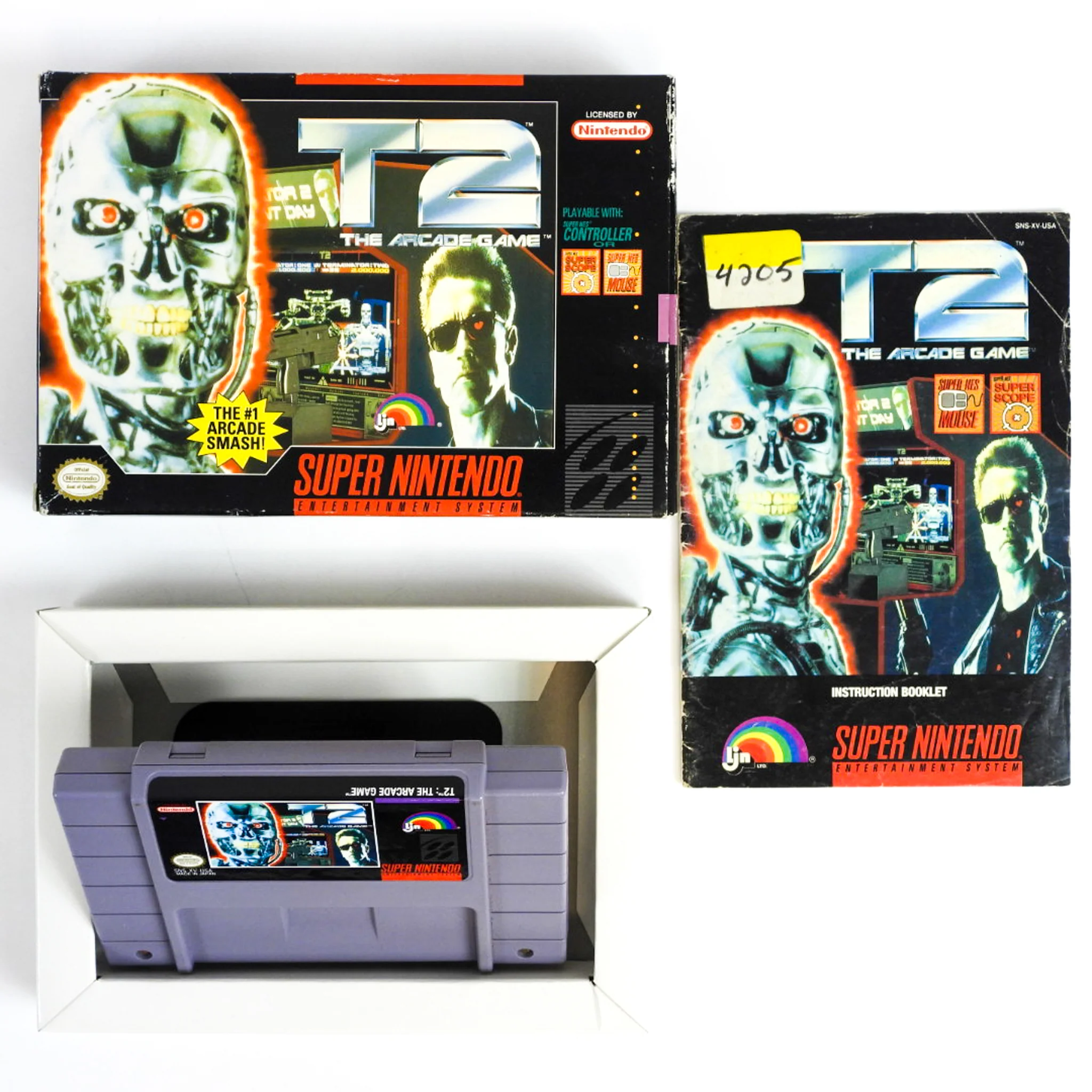 T2 The Arcade Game (Super Nintendo / SNES)