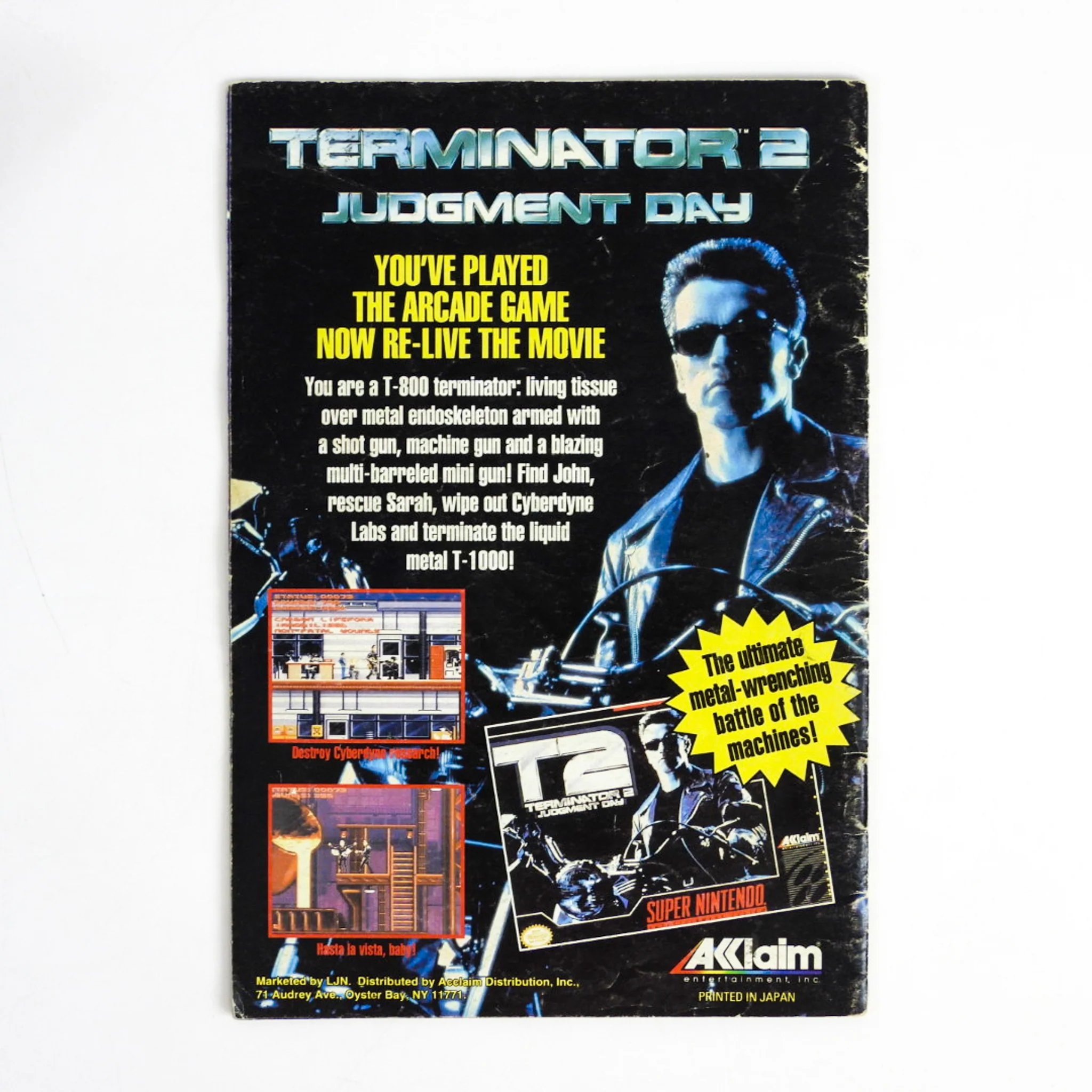 T2 The Arcade Game (Super Nintendo / SNES) - Image 7