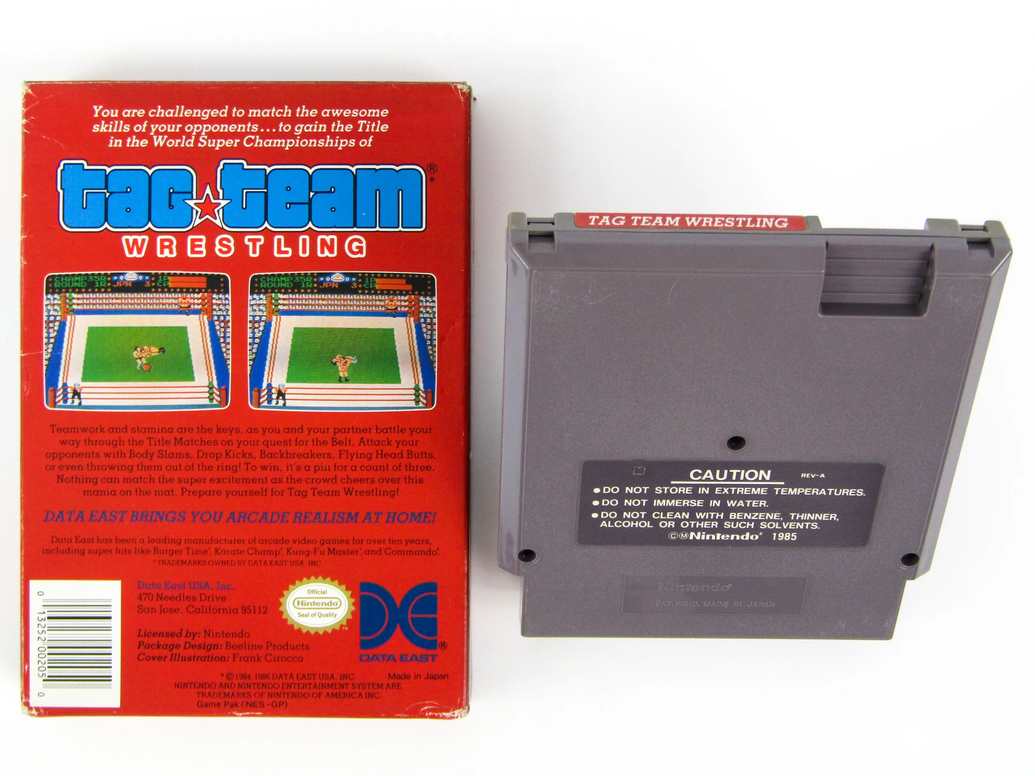 Tag Team Wrestling (Nintendo / NES) - Image 2
