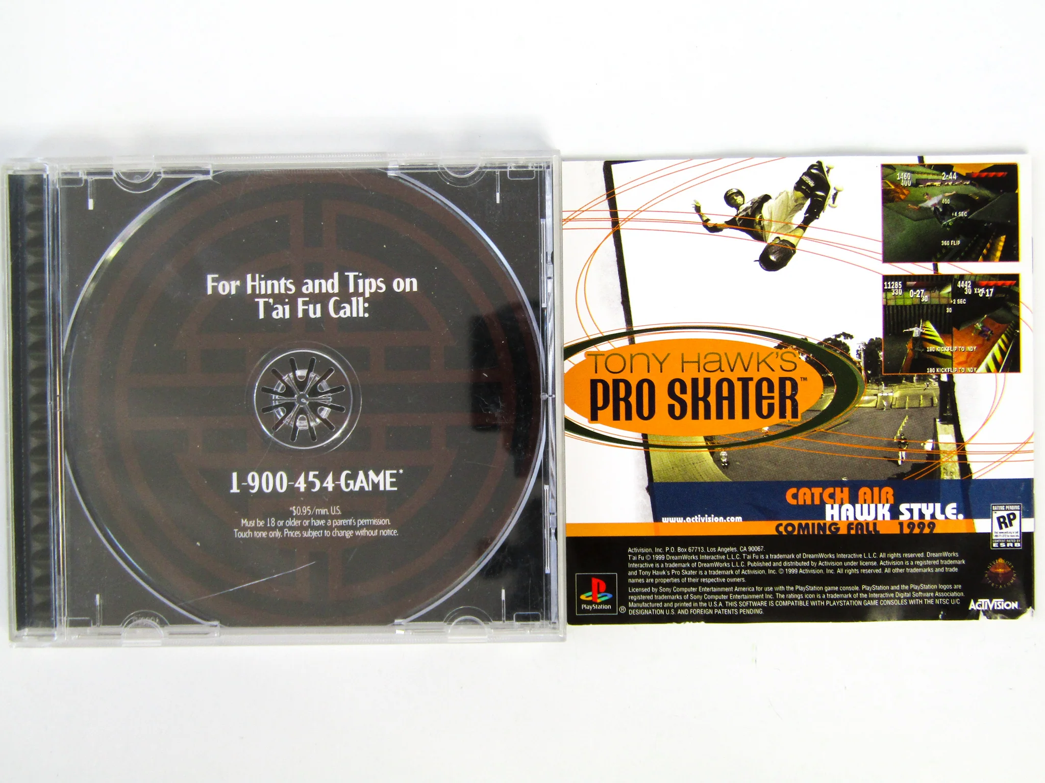 Tai Fu Wrath Of The Tiger (PlayStation / PS1) - Image 3
