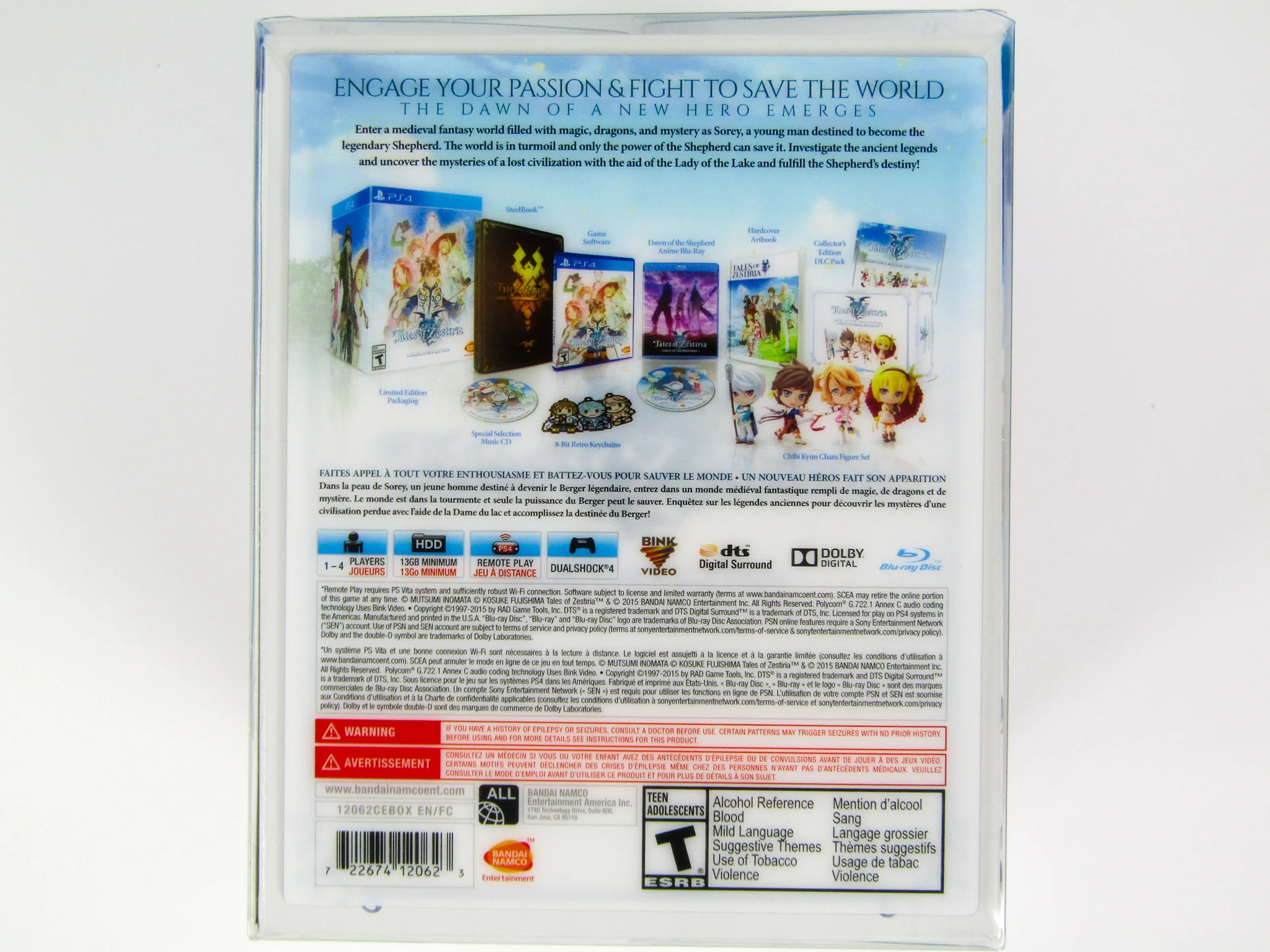 Tales Of Zestiria [Collector's Edition] (PlayStation 4 / PS4) - Image 2