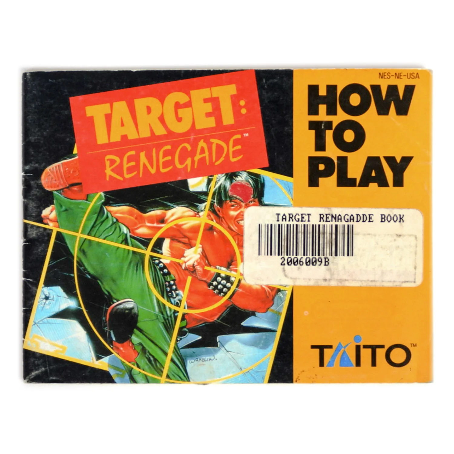 Target Renegade [Manual] (Nintendo / NES) - Image 3