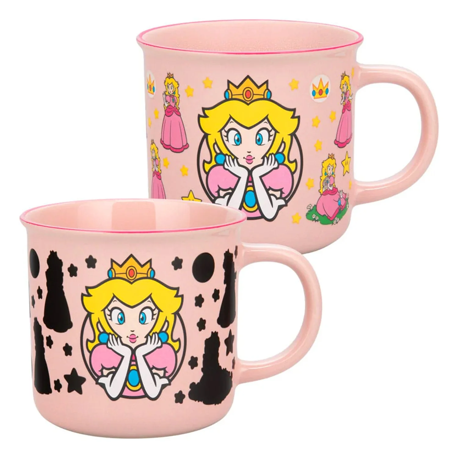 Tasse en céramique princesse Peach thermosensible 11 oz - Image 2