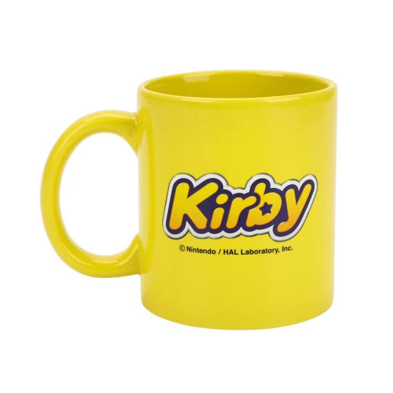 Tasse jaune Kirby en céramique - Image 2