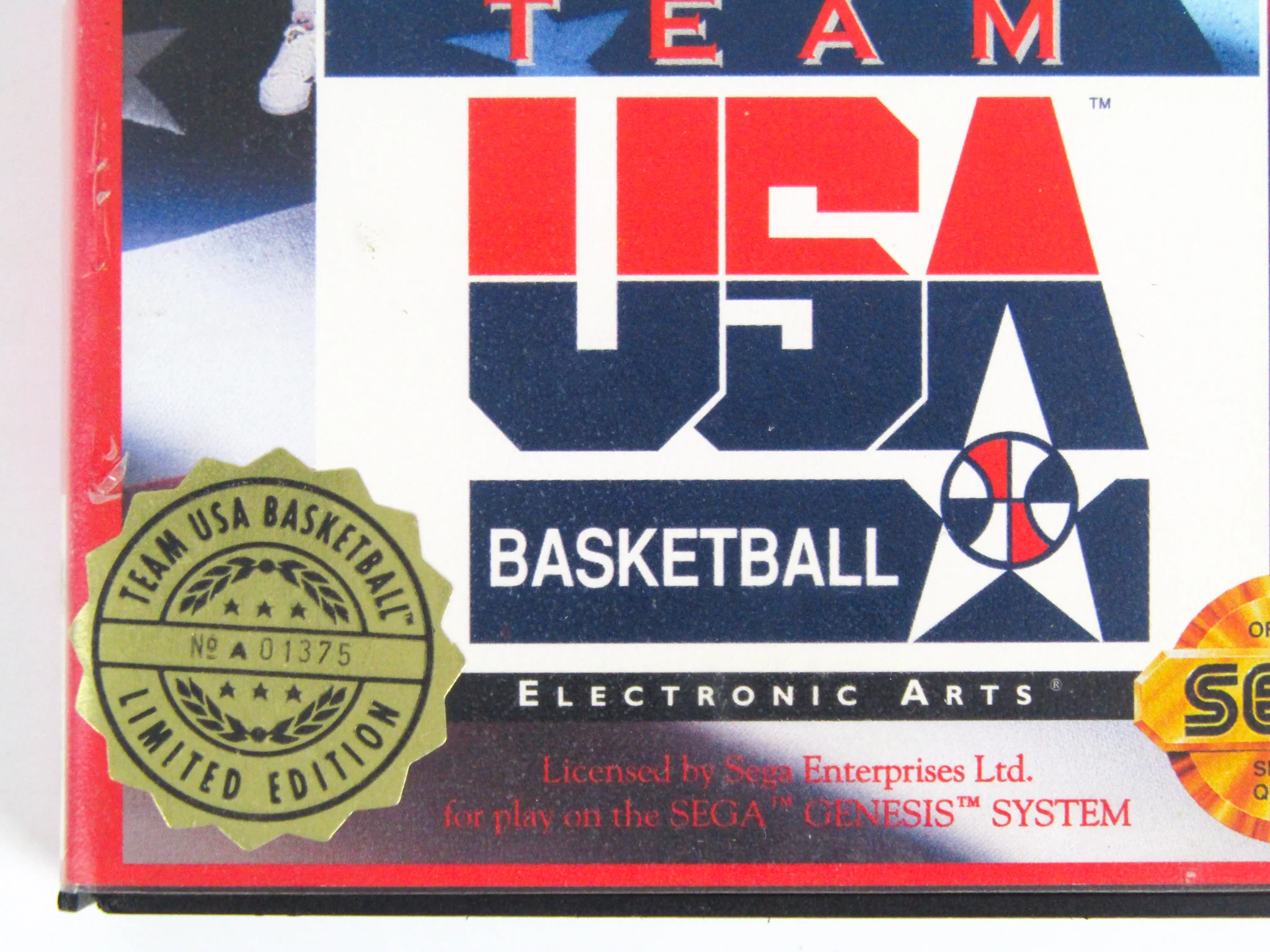 Team USA Basketball [Limited Edition] (Sega Genesis) - Image 2