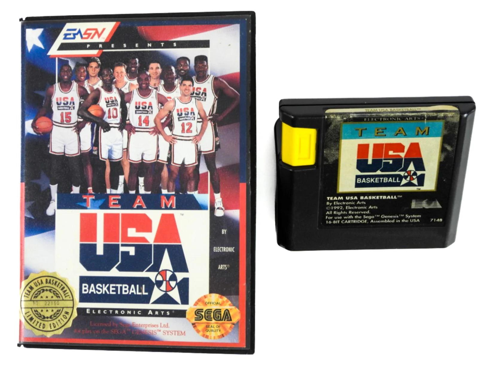 Team USA Basketball [Limited Edition] (Sega Genesis) - Image 3