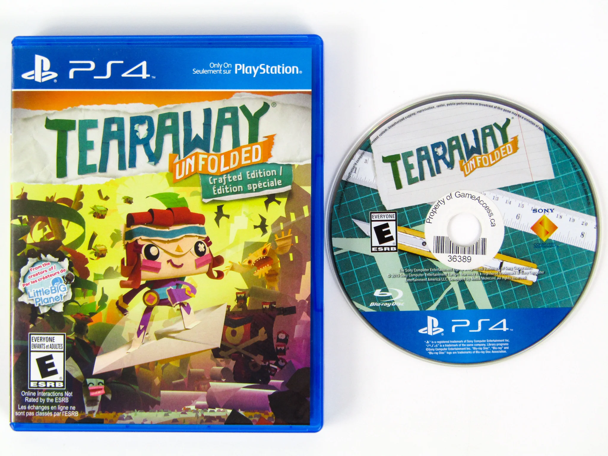 Tearaway Unfolded (PlayStation 4 / PS4) - Image 2