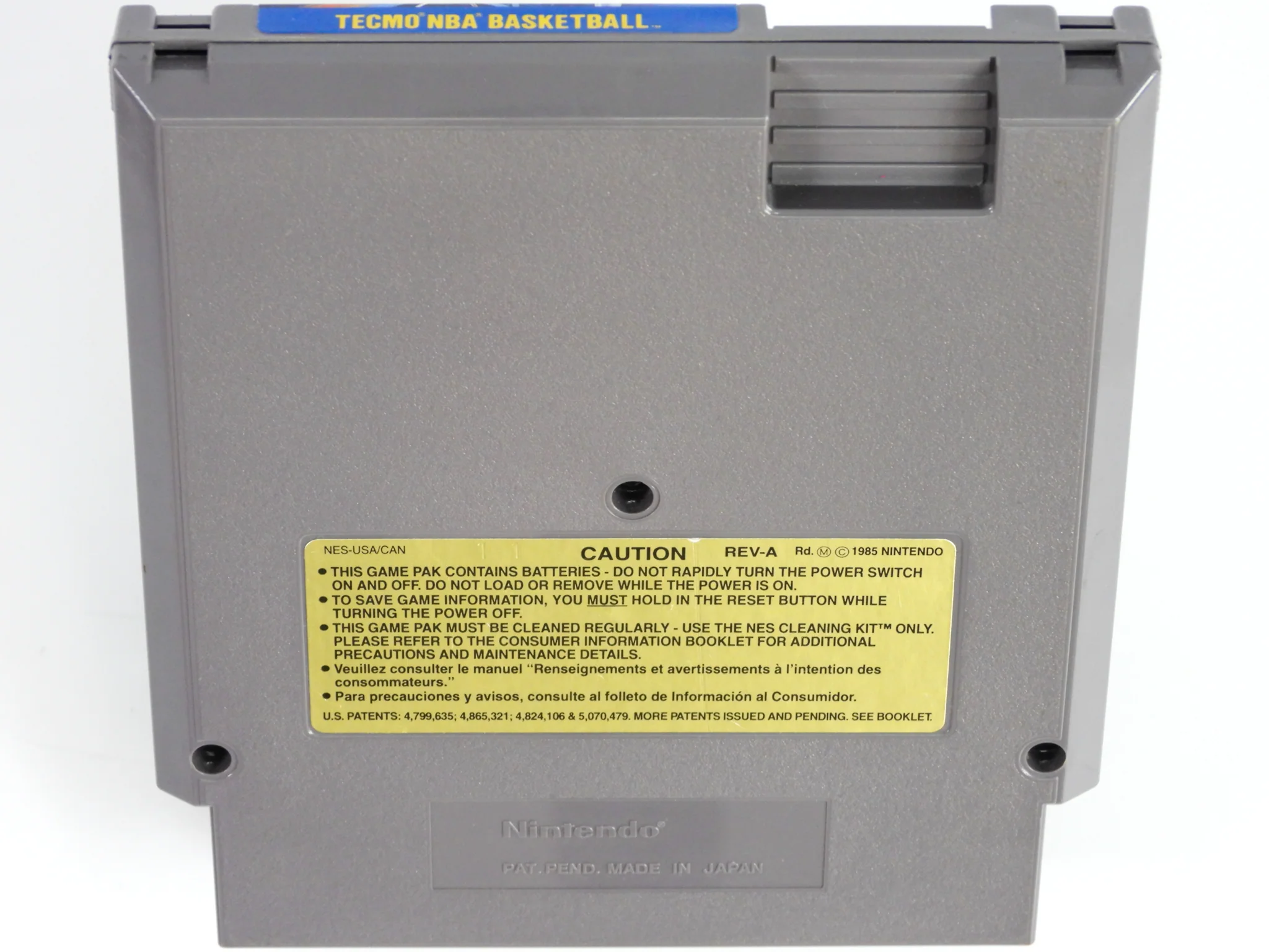 Tecmo NBA Basketball (Nintendo / NES) - Image 8