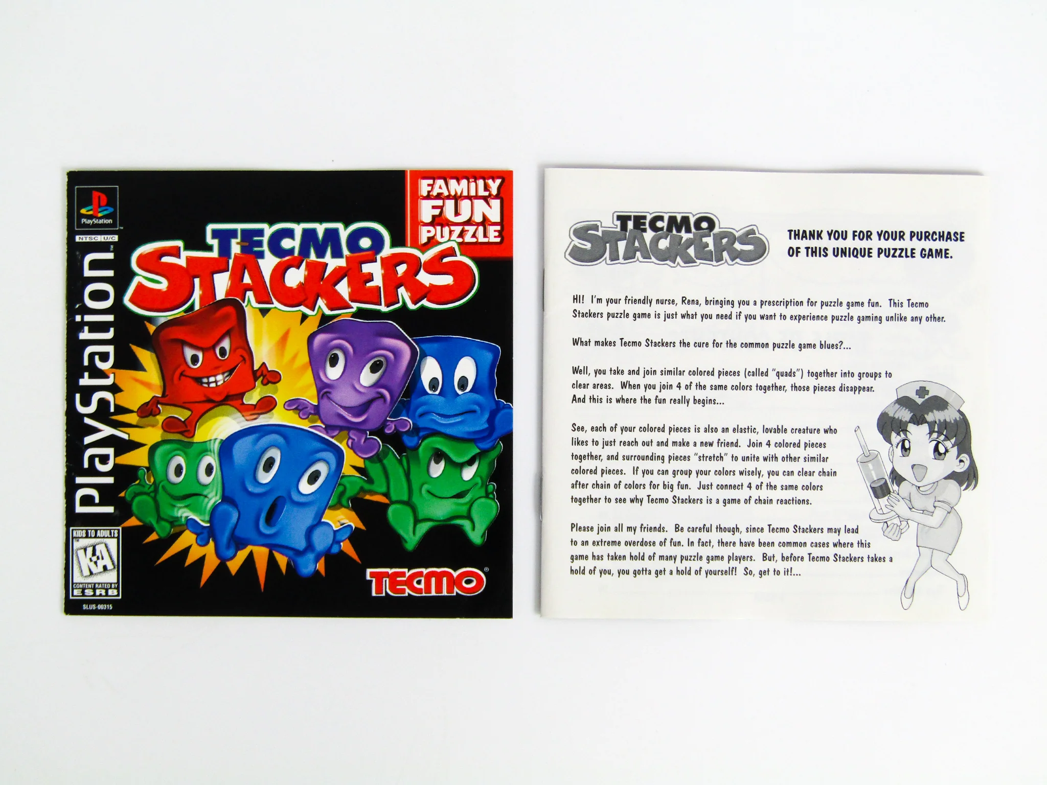 Tecmo Stackers (PlayStation / PS1) - Image 4