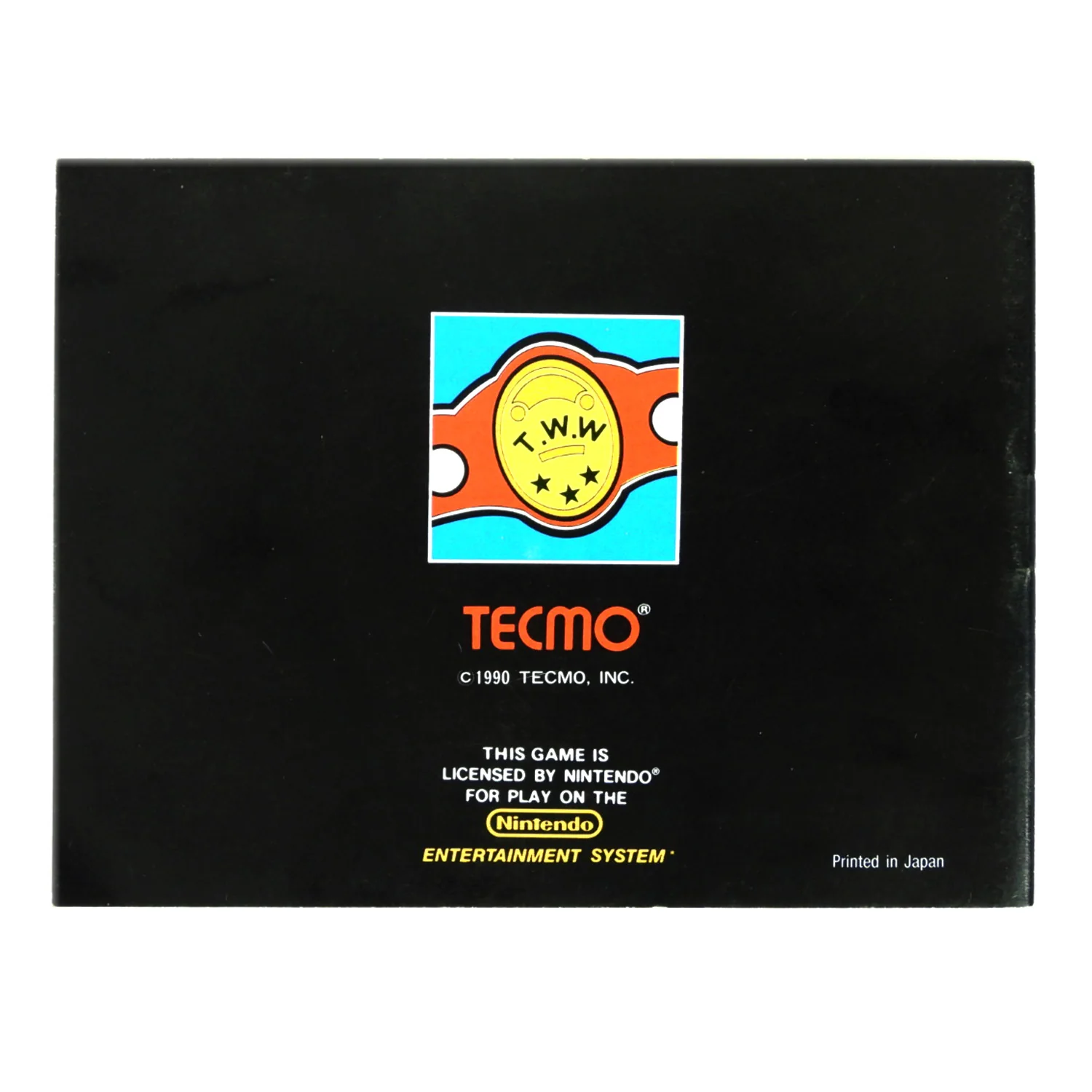 Tecmo World Wrestling [Manual] (Nintendo / NES) - Image 2