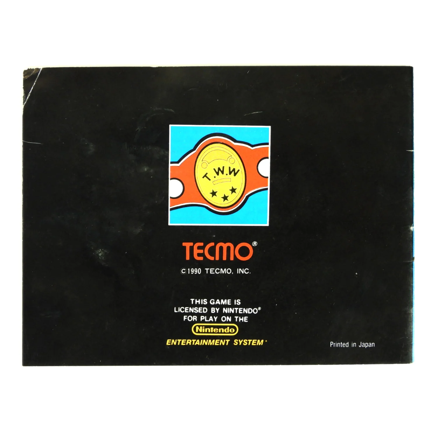 Tecmo World Wrestling [Manual] (Nintendo / NES) - Image 4