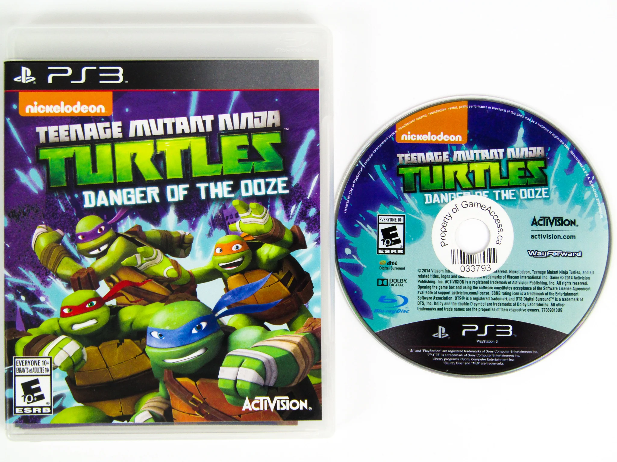 Teenage Mutant Ninja Turtles: Danger Of The Ooze (PlayStation 3 / PS3) - Image 2