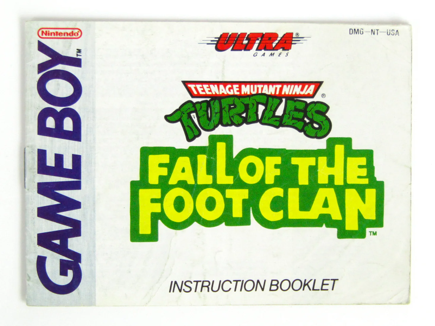 Teenage Mutant Ninja Turtles Fall of the Foot Clan [Manual] (Nintendo Game Boy) - Image 3