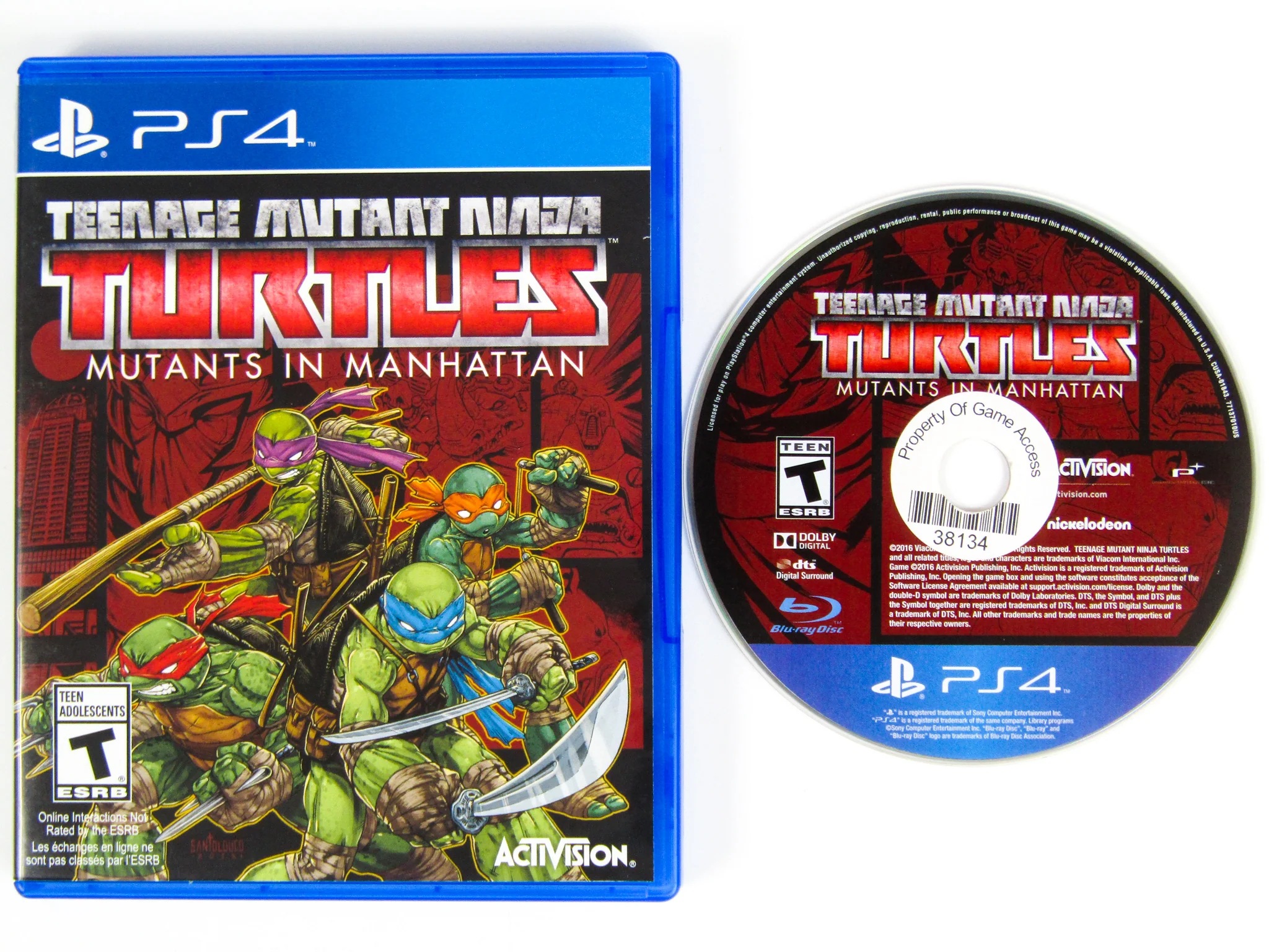 Teenage Mutant Ninja Turtles Mutants In Manhattan (PlayStation 4 / PS4) - Image 2