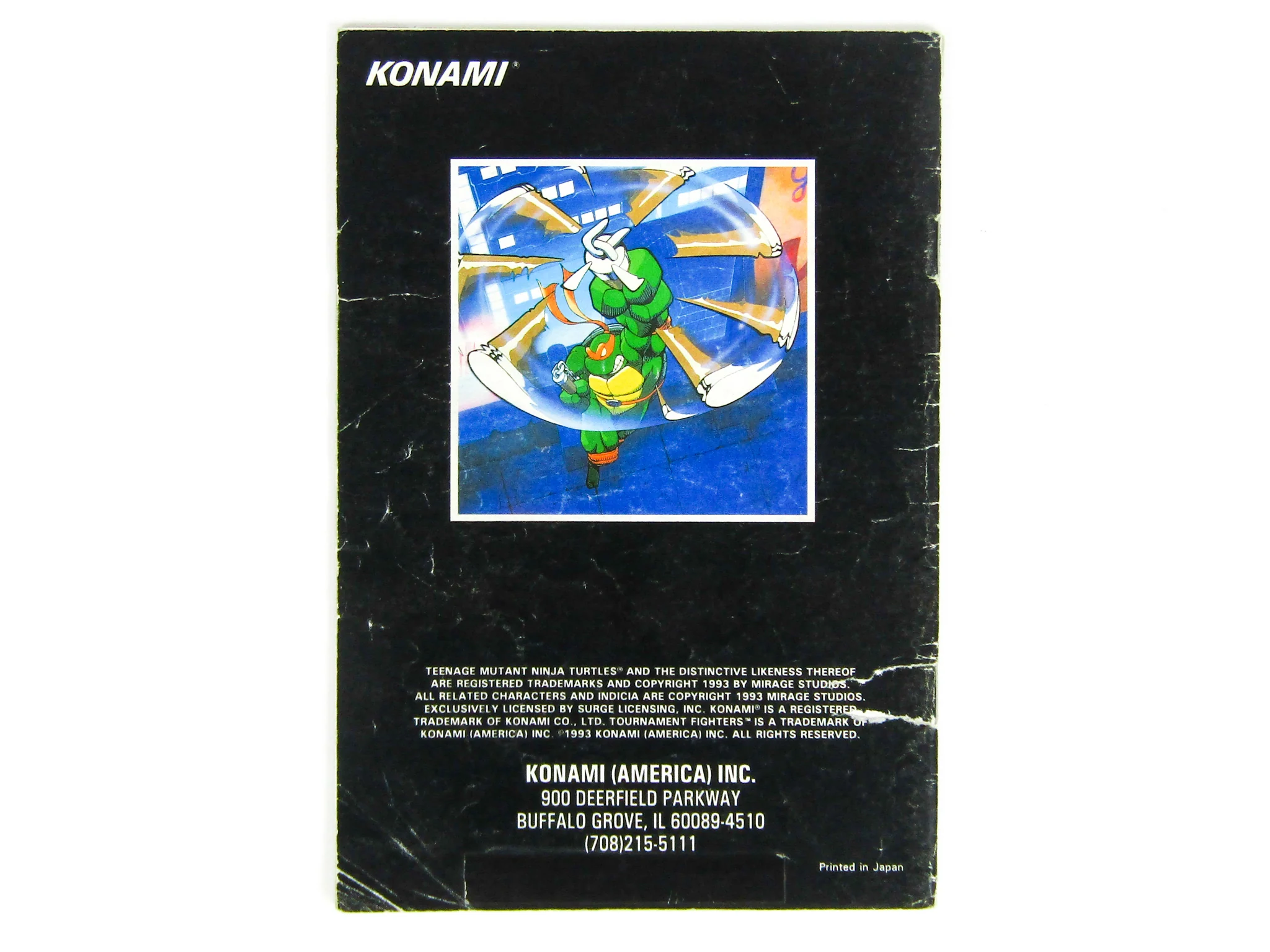 Teenage Mutant Ninja Turtles Tournament Fighters [Manual] (Super Nintendo / SNES) - Image 2