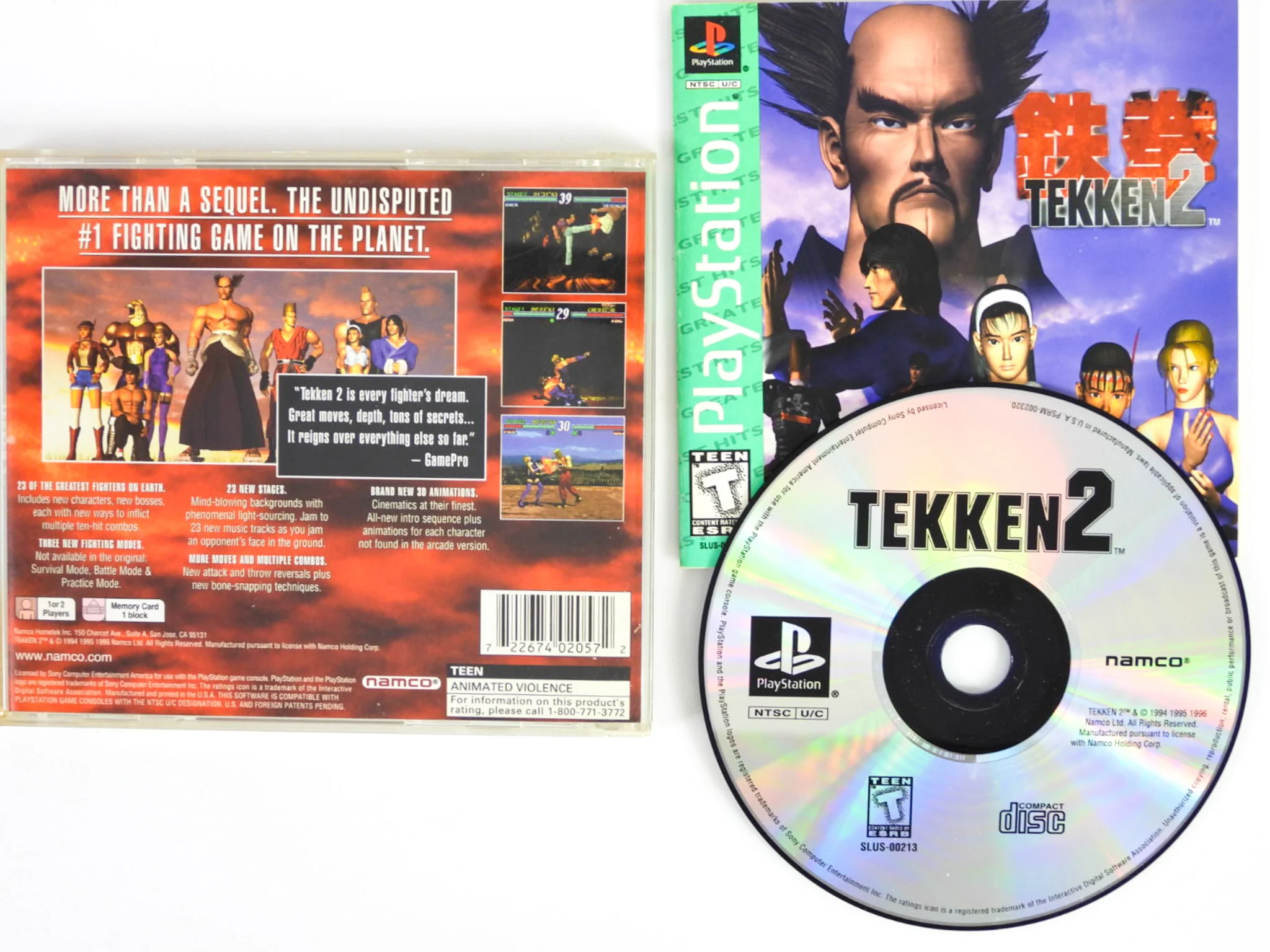 Tekken 2 [Greatest Hits] (PlayStation / PS1)