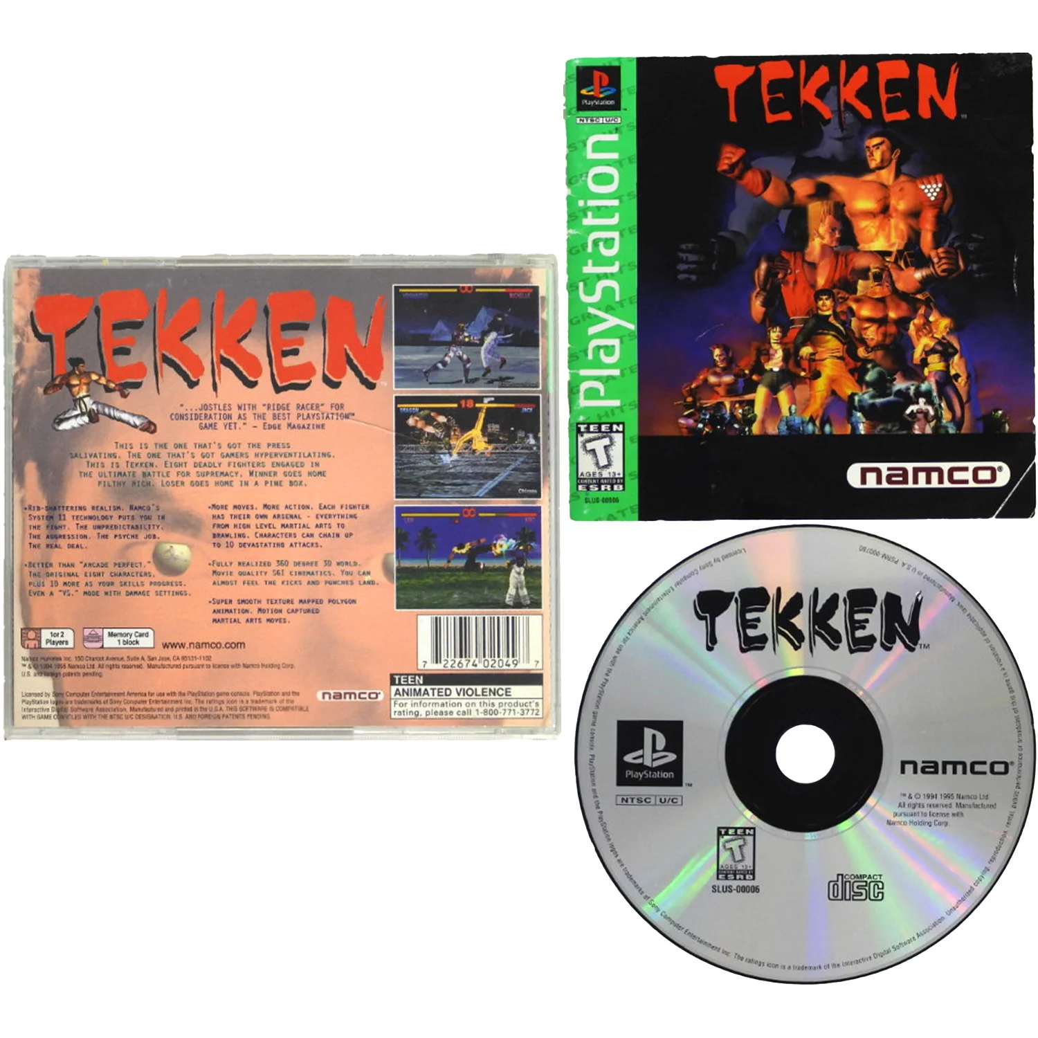Tekken [Greatest Hits] (PlayStation / PS1) - Image 5