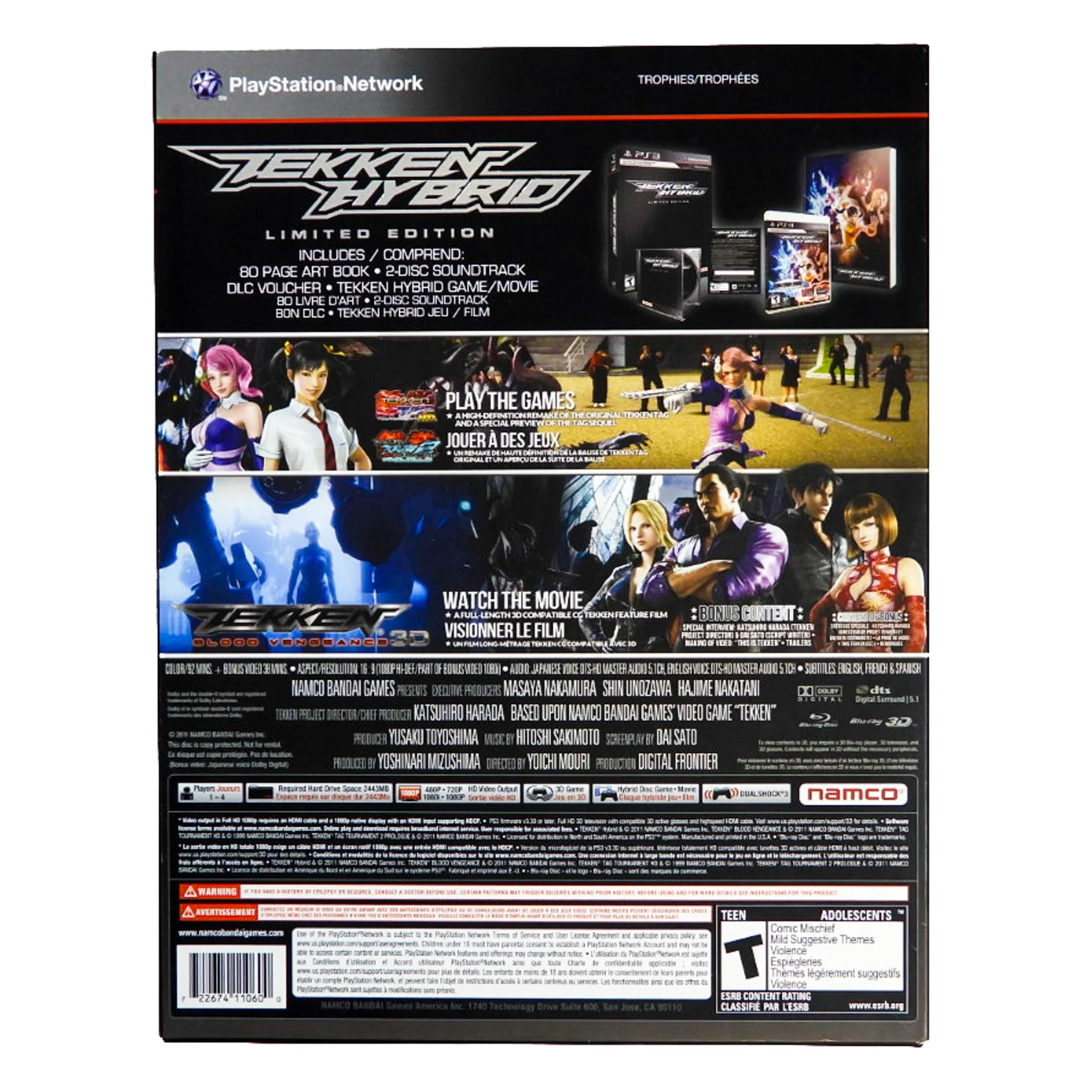 Tekken Hybrid [Limited Edition] (PlayStation 3 / PS3) - Image 2