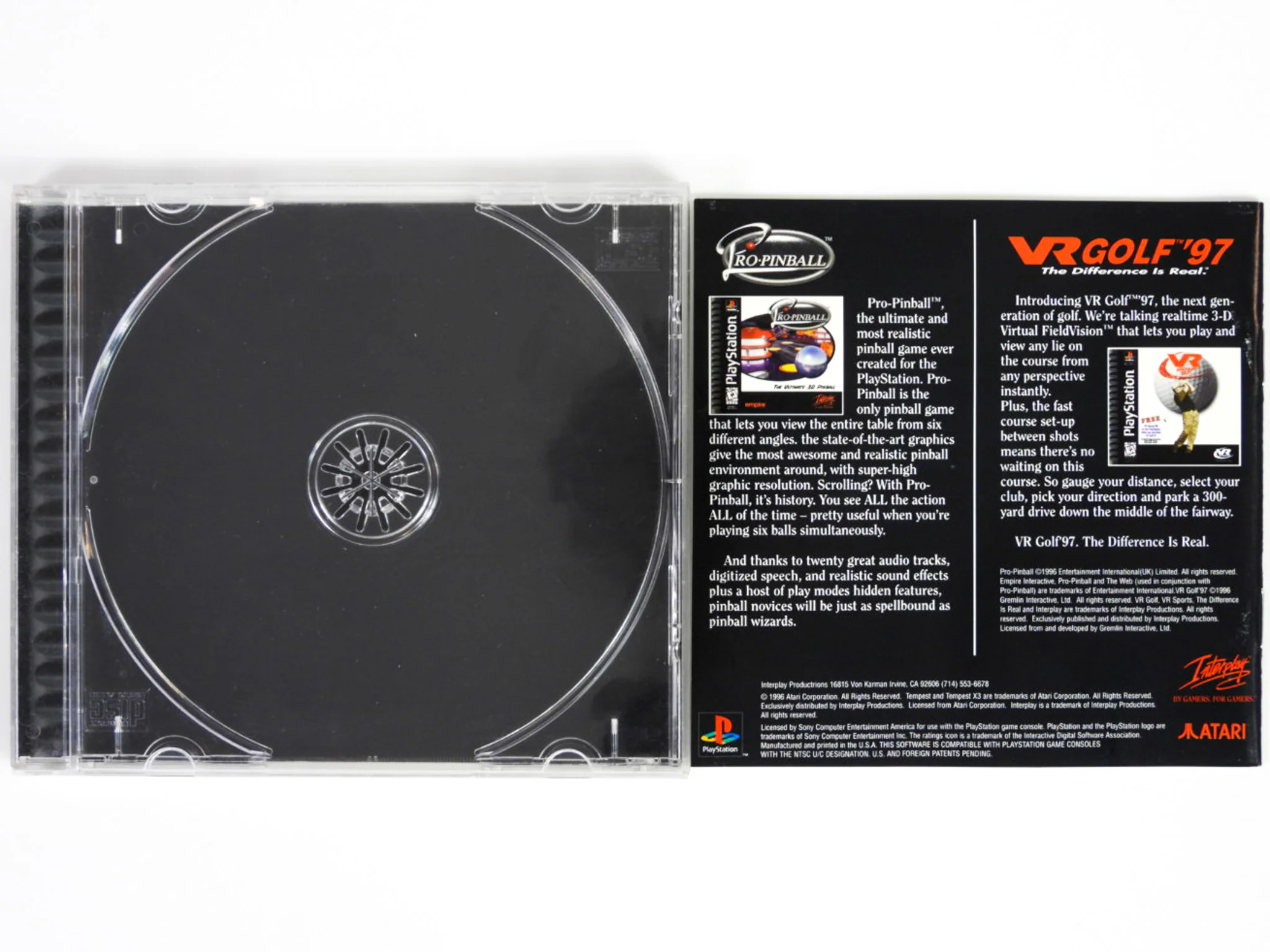 Tempest X3 An Inter-Galactic Battle Zone (PlayStation / PS1) - Image 3
