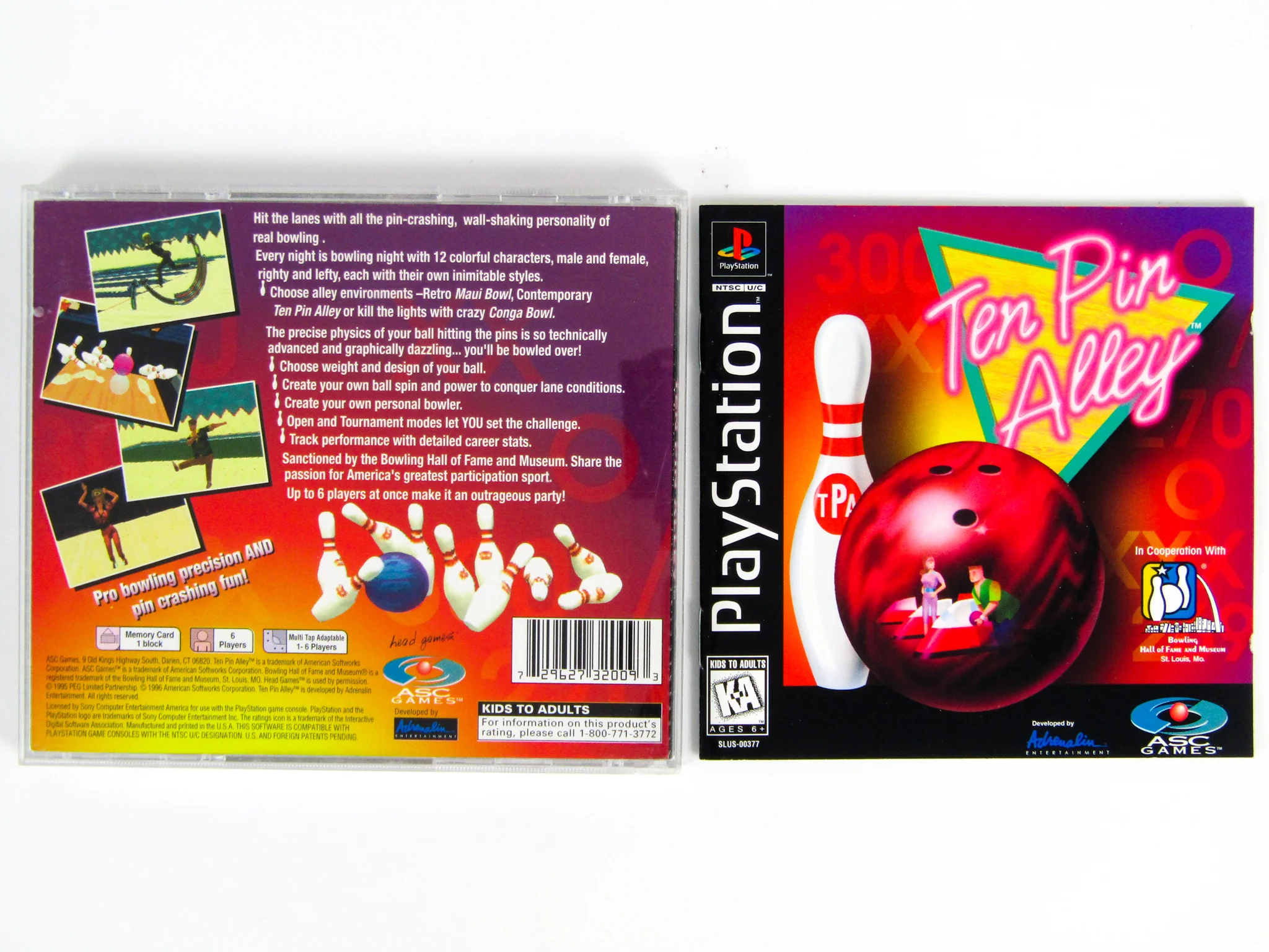 Ten Pin Alley (PlayStation / PS1) - Image 2