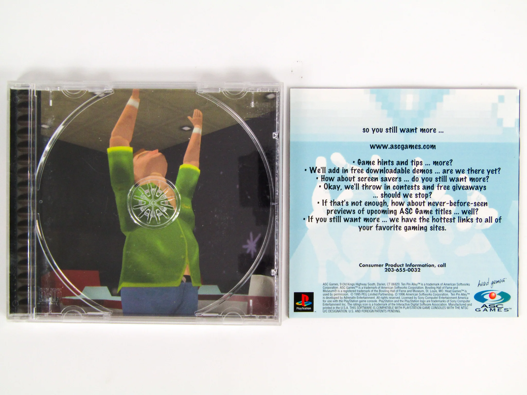 Ten Pin Alley (PlayStation / PS1) - Image 3
