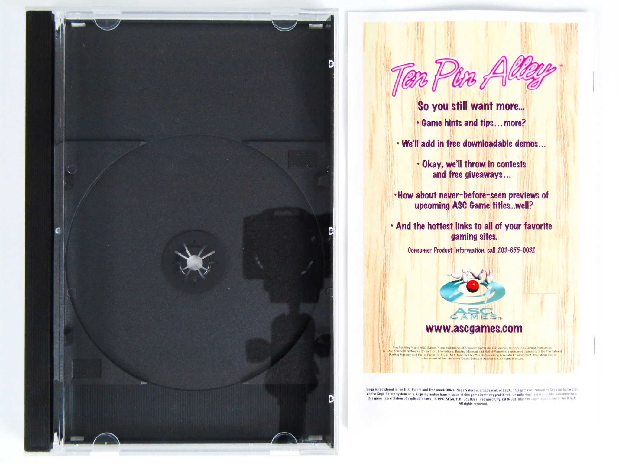 Ten Pin Alley (Sega Saturn) - Image 3